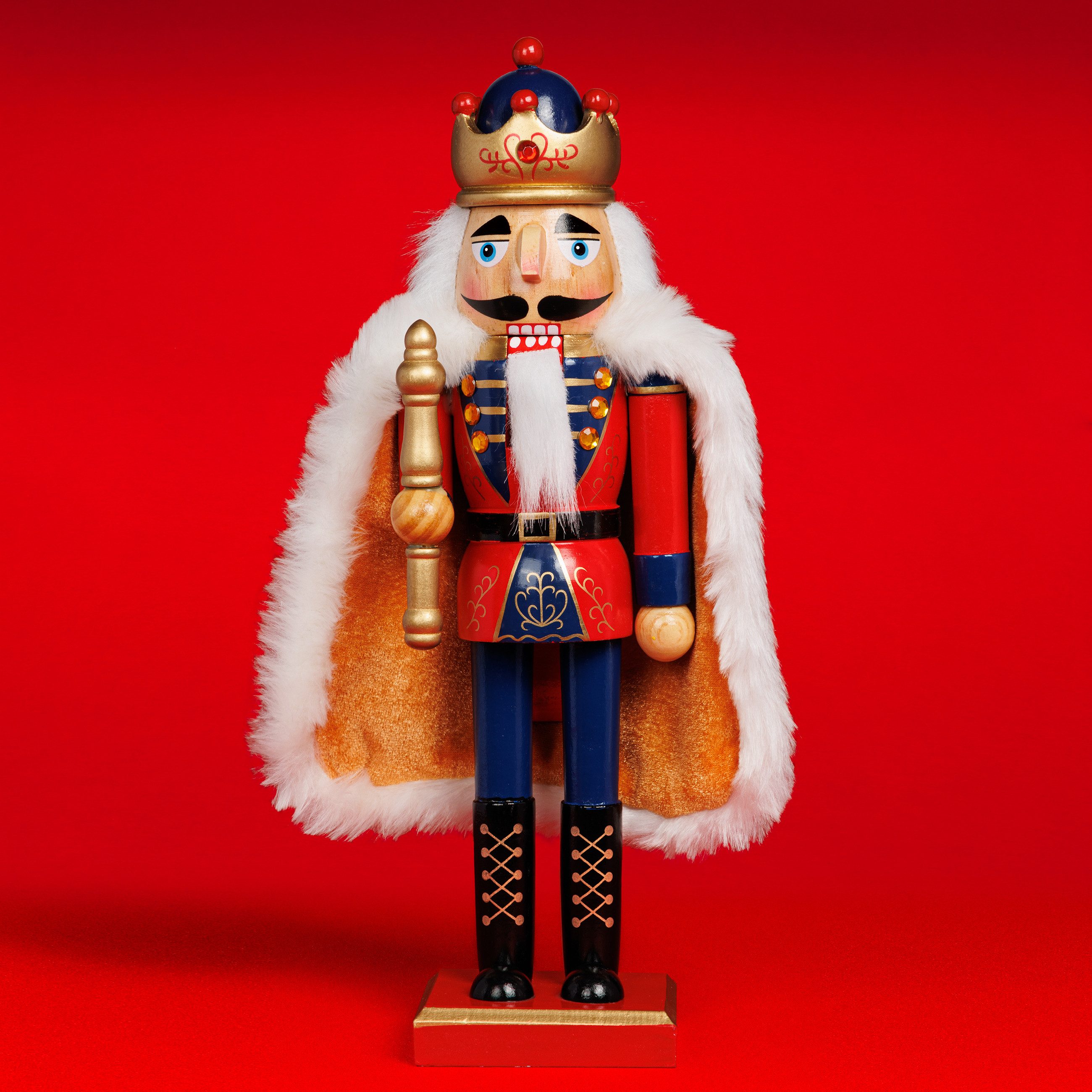 SIKORA Weihnachtsfigur NK-D traditionelle Deko Nussknacker günstig online kaufen