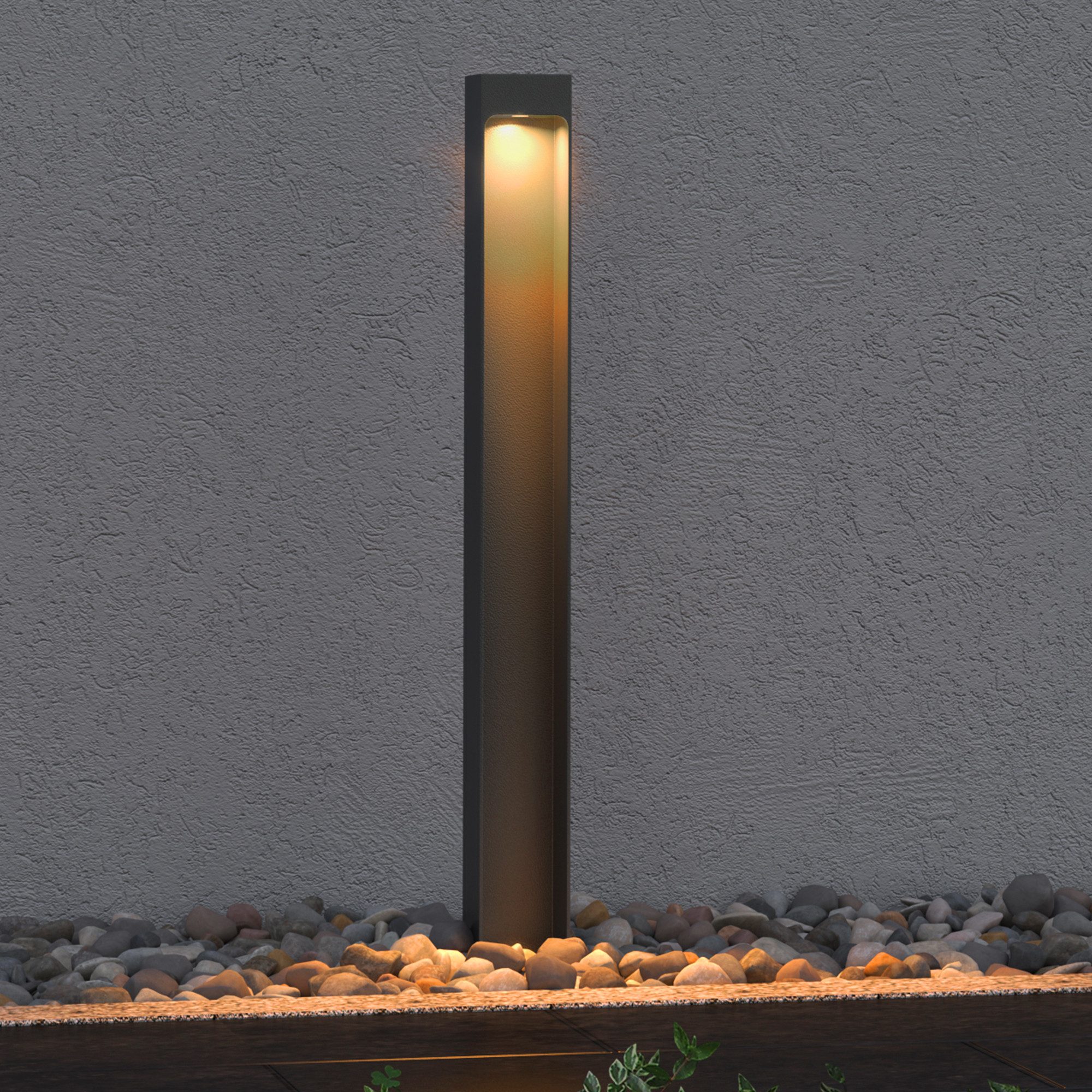 Mai & Mai LED Außen-Stehlampe LED Außenleuchte Wegeleuchte IP65 Standleuchte für Außen 5W 3000K
