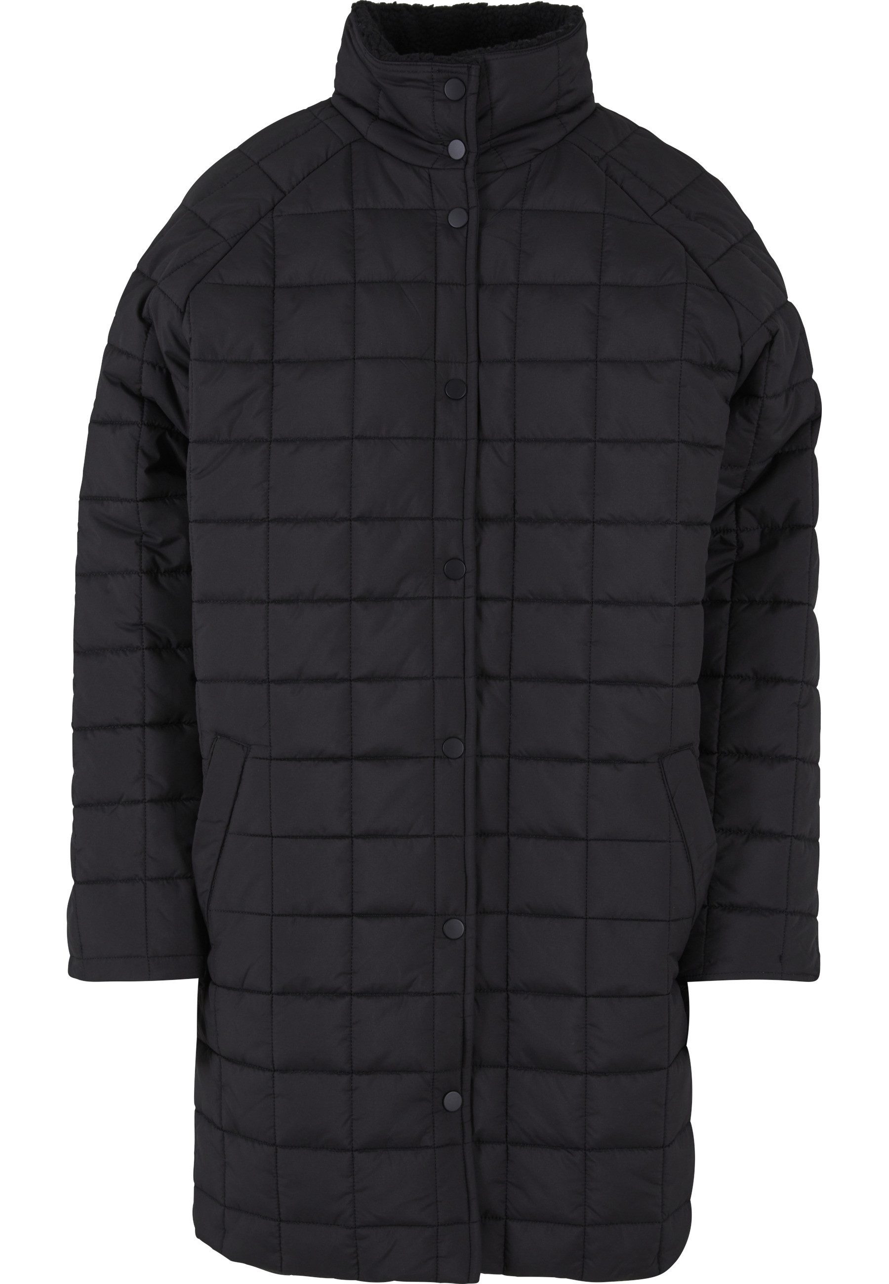 URBAN CLASSICS Winterjacke Urban Classics Damen Ladies Quilted Coat (1-St)