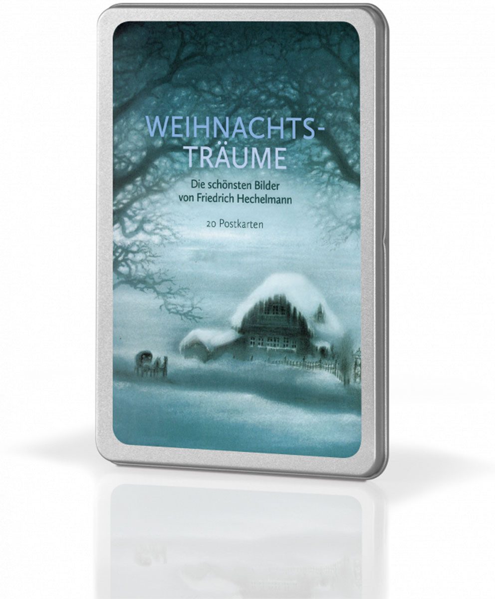Papermoon Postkarte Weihnachtsträume: Die schönsten Bilder von Friedrich Hechelmann