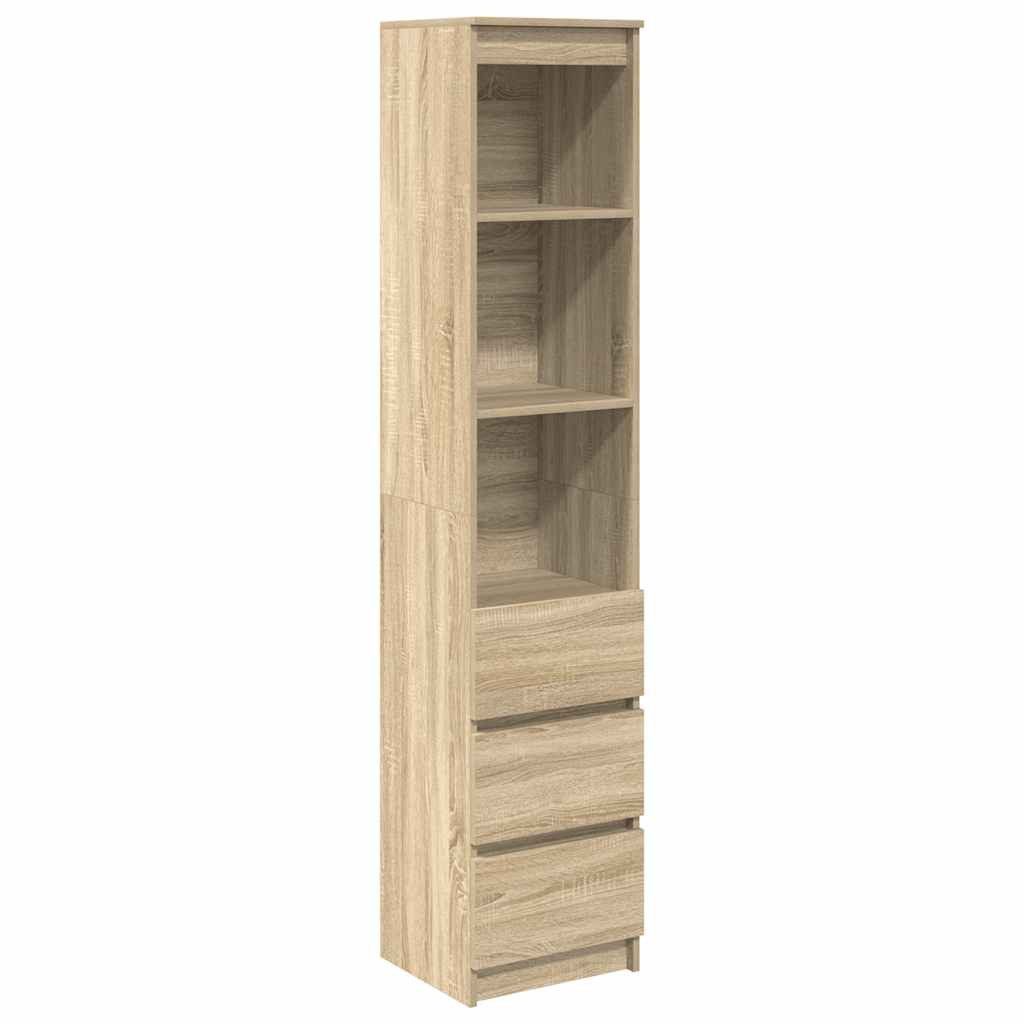 vidaXL Highboard Highboard Sonoma-Eiche 37,5x35x180 cm günstig online kaufen