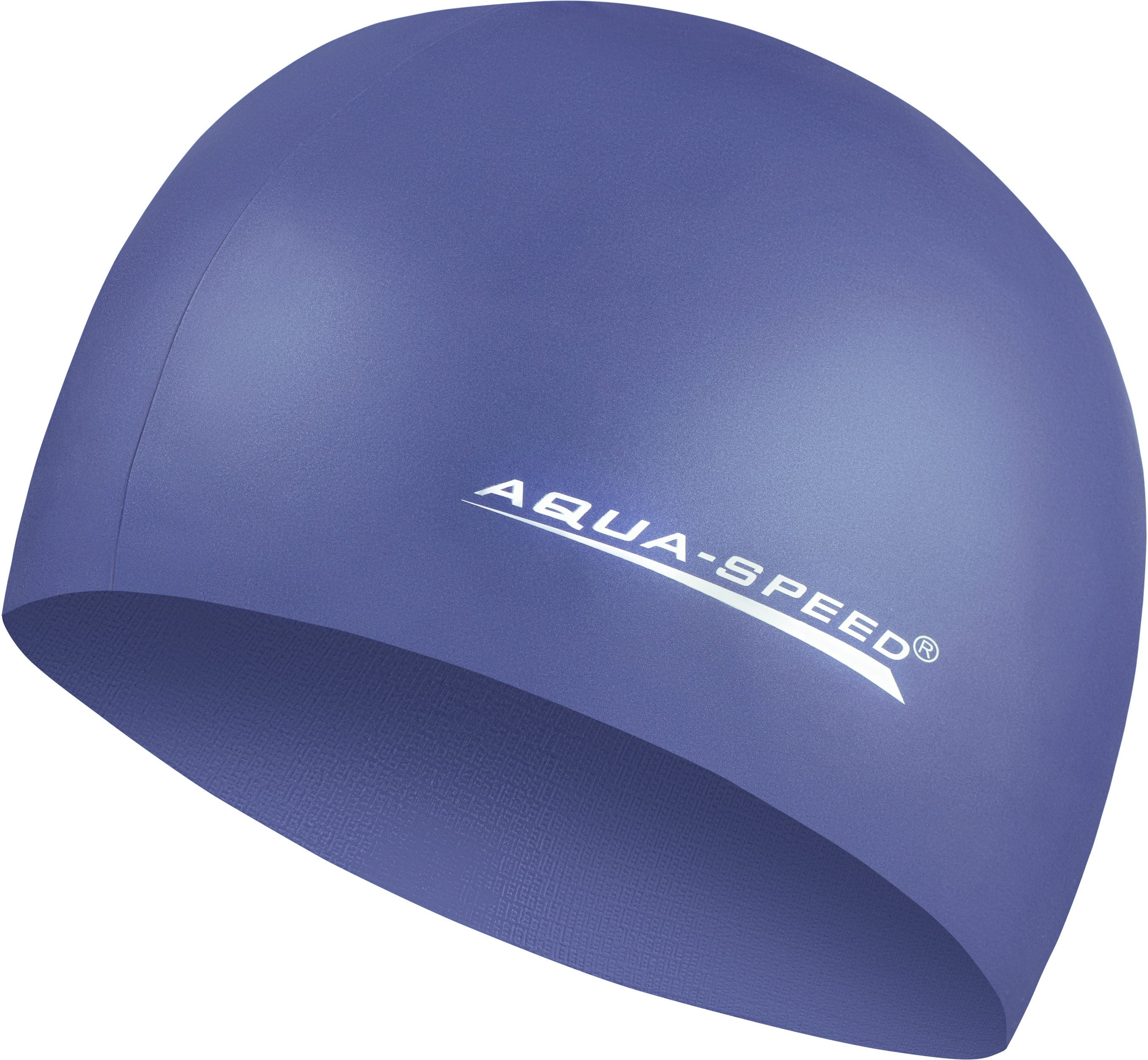 Badekappe Schwimmhaube Super-Stretch Flieder Weiches & flexibles Silikon