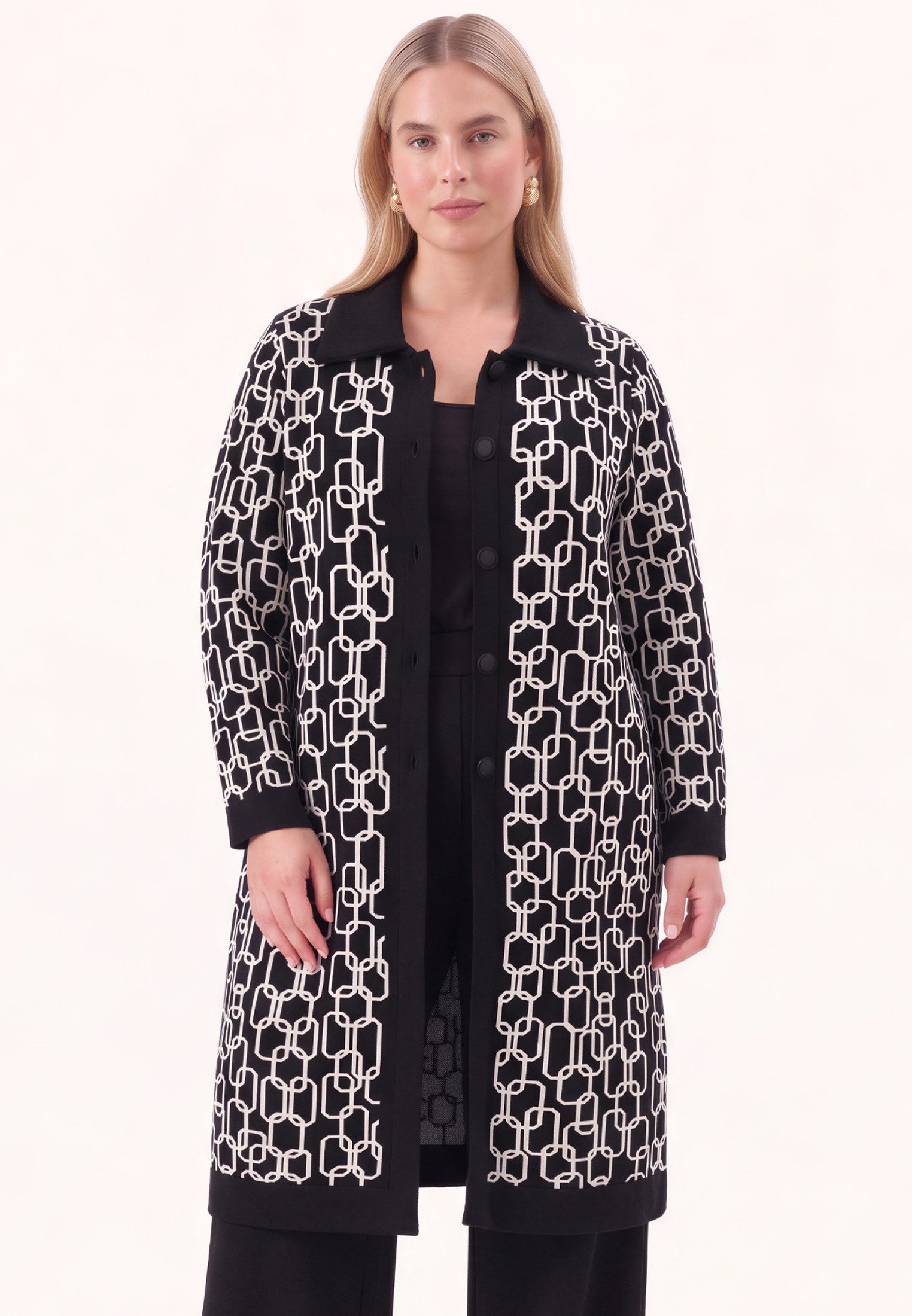 YOEK Cardigan Damen Strickjacke mit Langarm