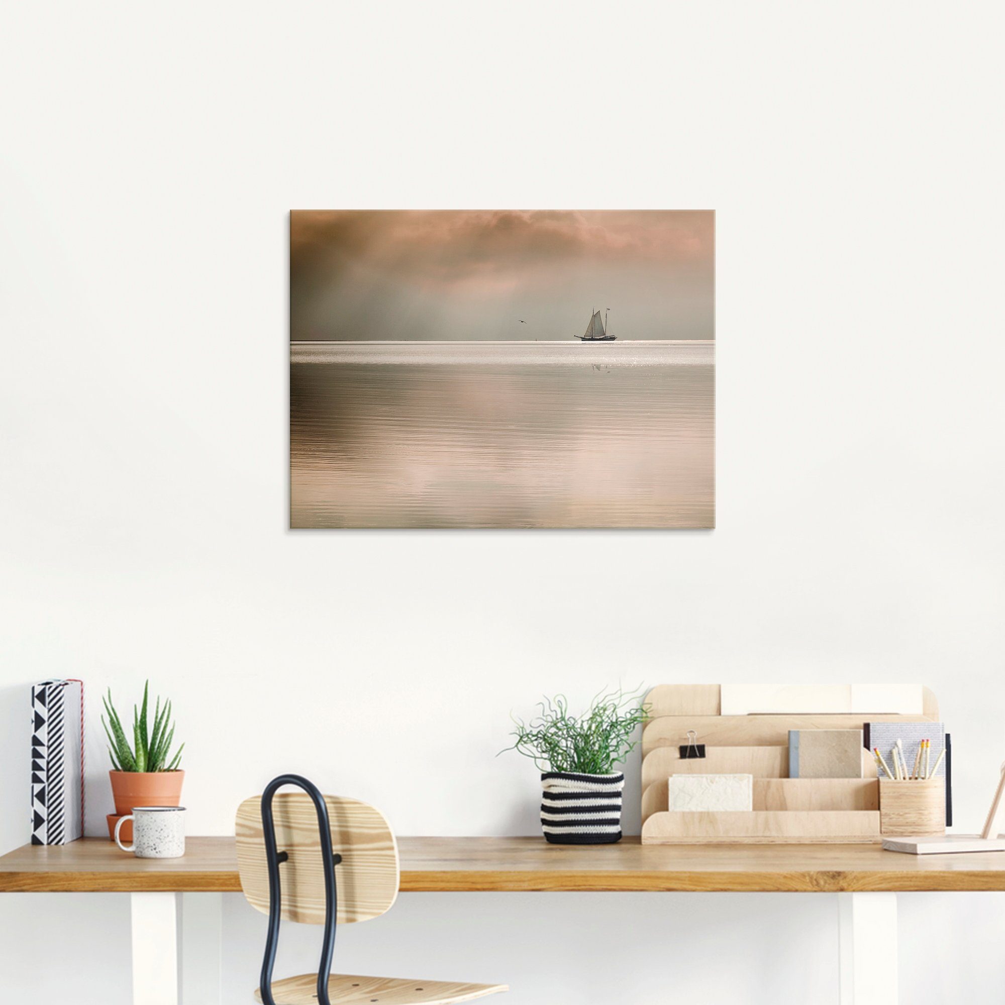 Artland Glasbild »Augenblicke der Ruhe...«, Gewässer (1 Stück)-HomeTrends