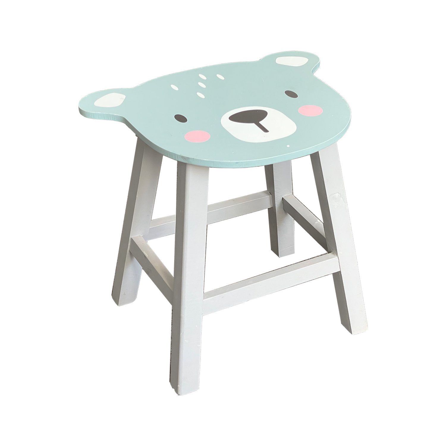 Mojawo Sitzhocker Kinderstuhl Kinderhocker Stuhl Holzstuhl günstig online kaufen