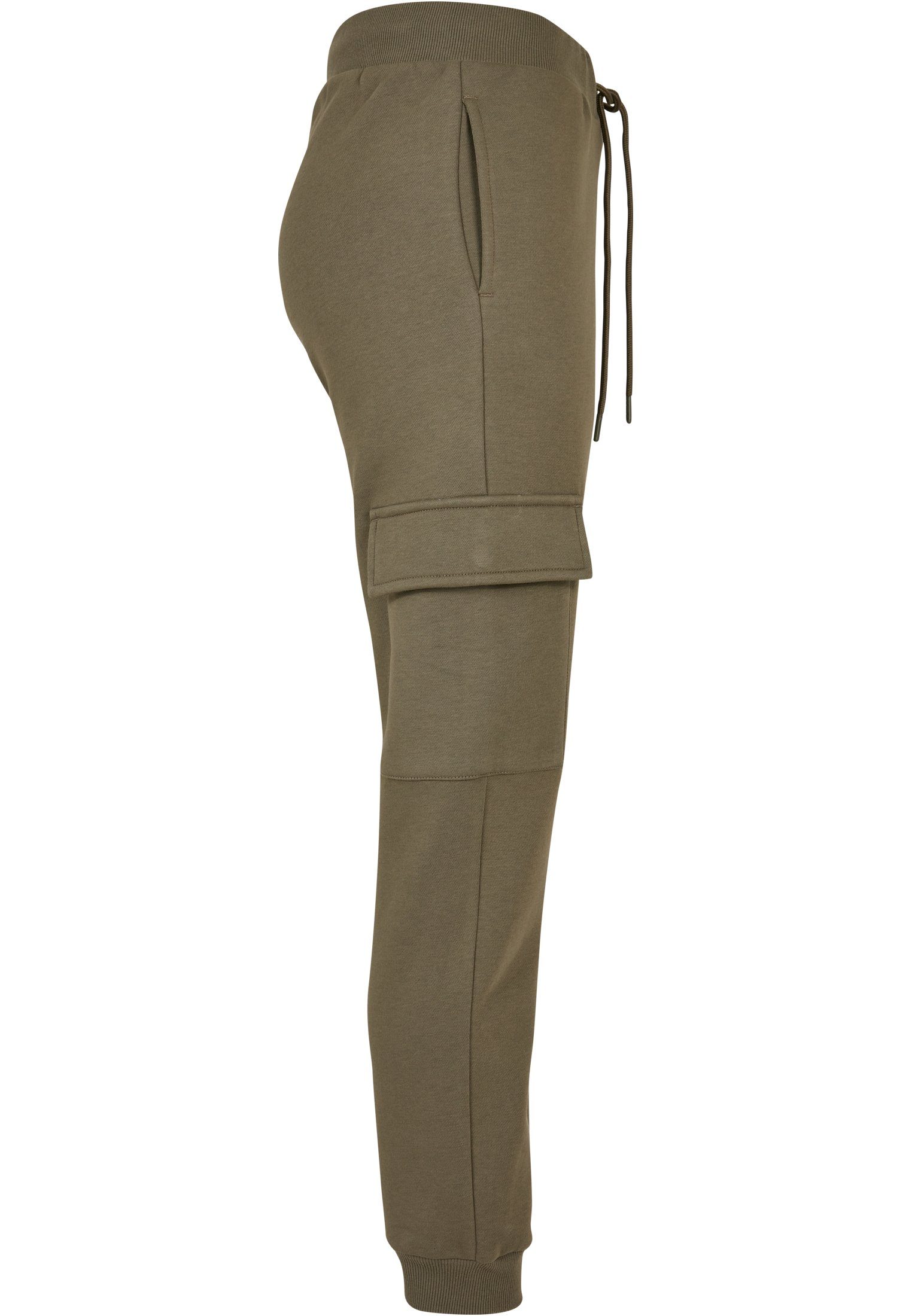 Damen Cargo CLASSICS (1-tlg) olive Ladies URBAN Pants Stoffhose Sweat