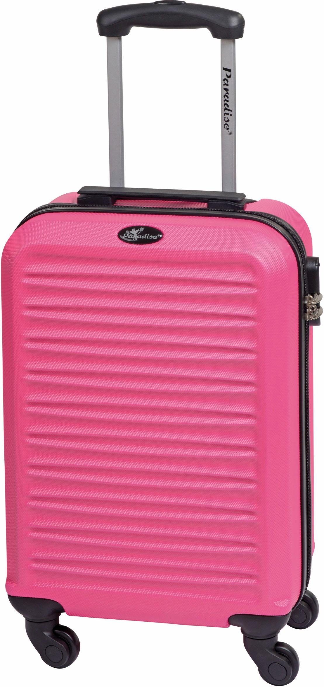 Paradise by Rollen, Trolleyset 4 CHECK.IN pink (Set, 3 Havanna, tlg)