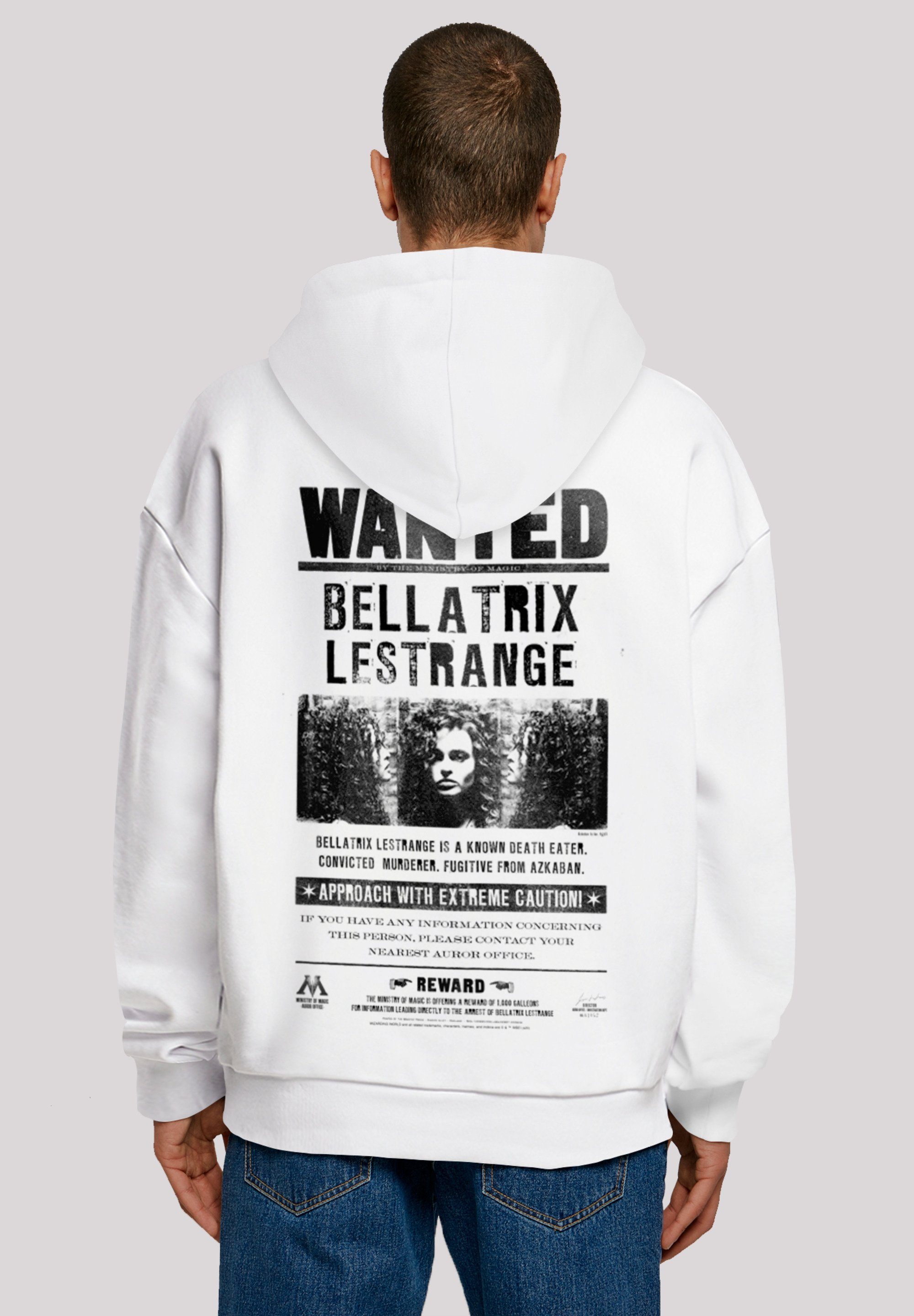 F4NT4STIC Kapuzenpullover Harry Potter Bellatrix Lestrange Wanted Print