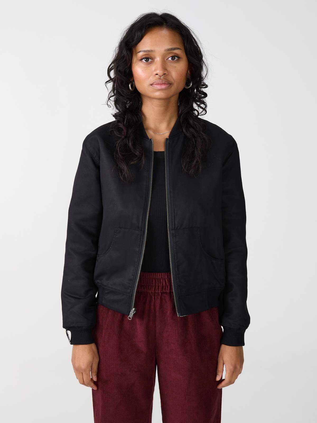 Yahmo Bomberjacke Berta Reversible Bomber Jacket Bouquet/Black