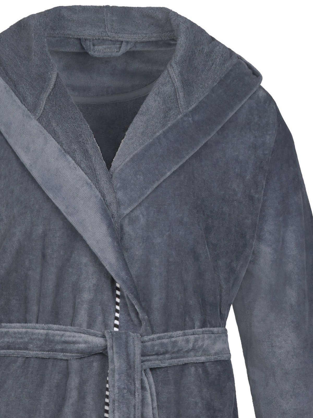 Esprit Unisex-Bademantel Unisex Bademantel mit Kapuze BOX, Baumwolle, hohe günstig online kaufen