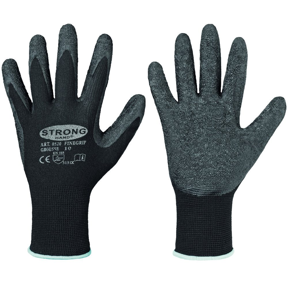 Stronghand Arbeitshandschuhe Handschuh Finegrip 12er Pack