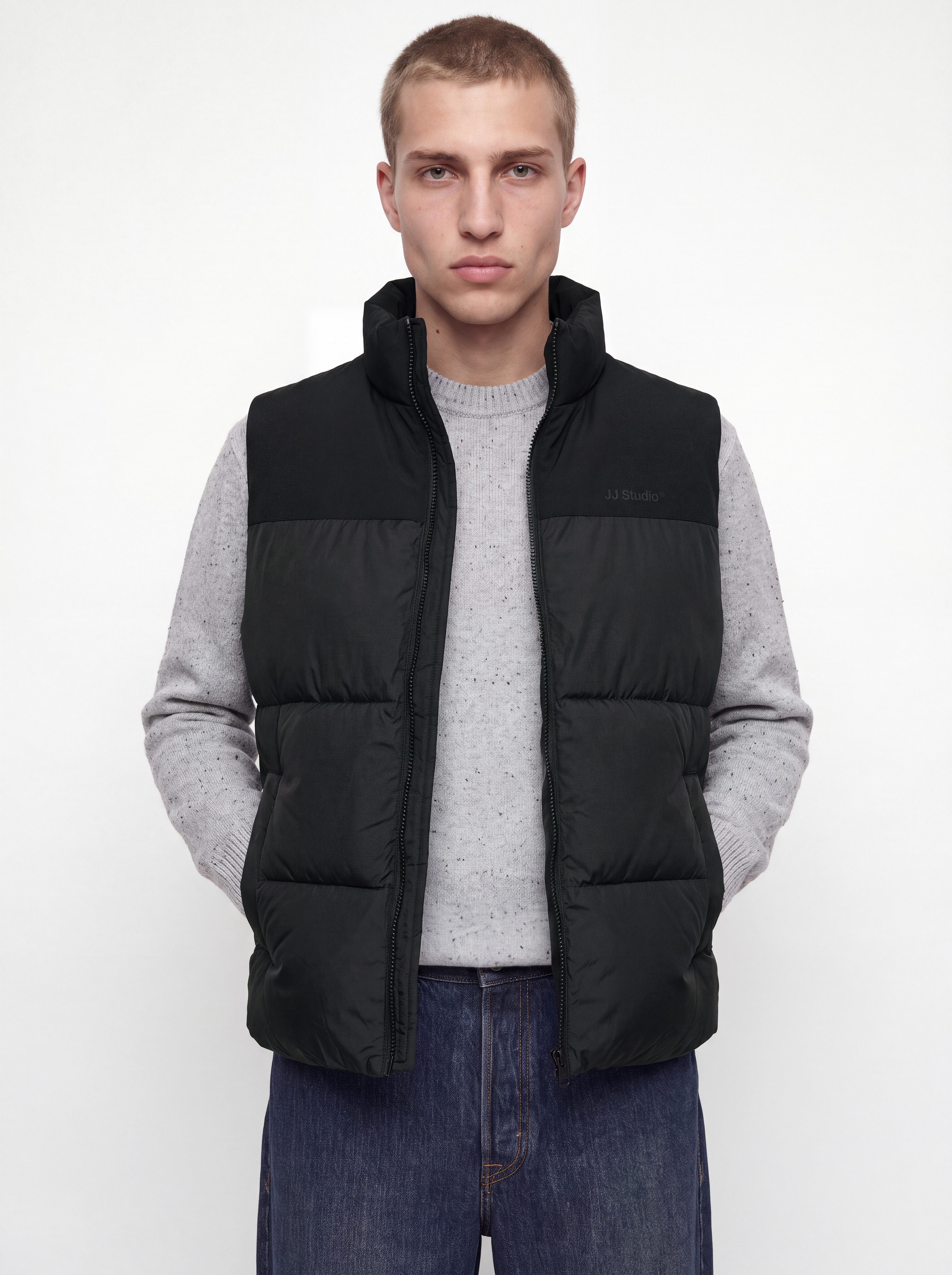 Jack & Jones Steppweste JJRAZE BODYWARMER Kunstfaser, regular fit