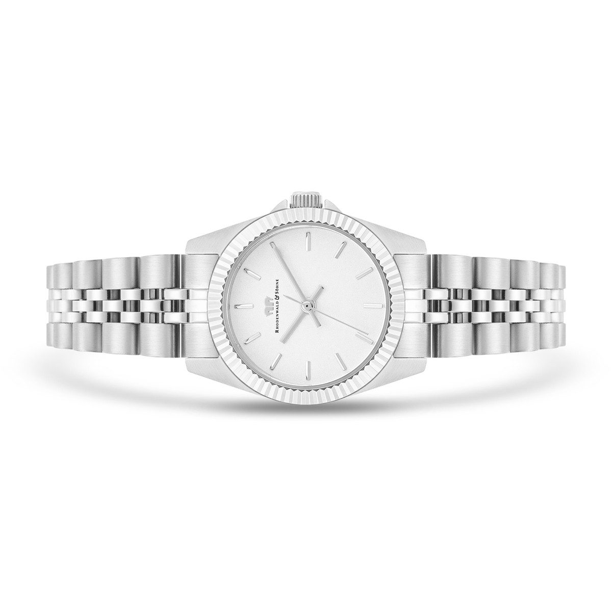 Rhodenwald & Söhne Quarzuhr Cassina silber, Armband aus Edelstahl günstig online kaufen