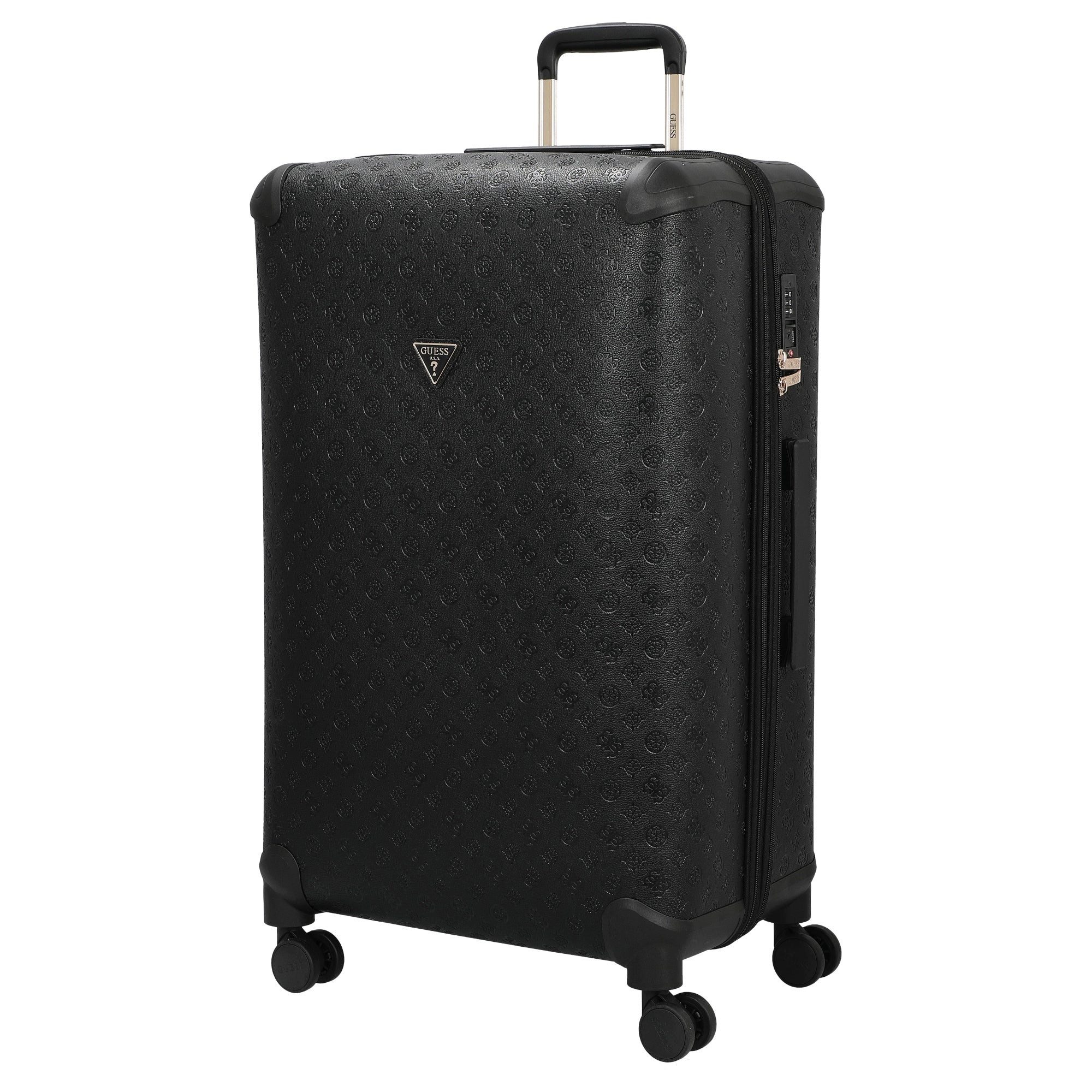 Guess Koffer Wilder 28 IN - 4-Rollen-Trolley L 77 cm erw. (black), 4 Rollen günstig online kaufen