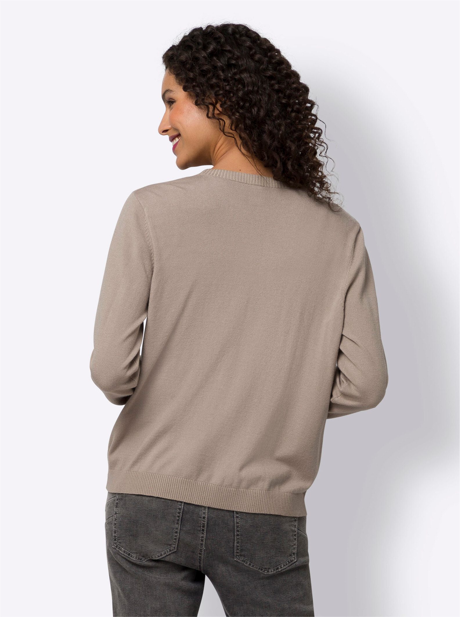 heine Strickjacke Feinstrickjacke . günstig online kaufen