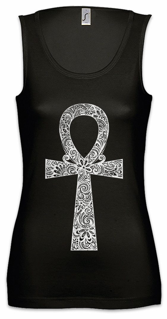 Tanktop Anch Ärmelloses Damen T-Shirt Kreuz Ägypten Life Symbol Ägyptisch Ankh