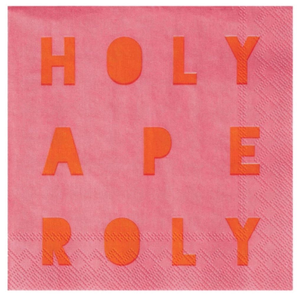Räder Design Papierserviette Cocktailservietten 25x25 cm "Holy Aperoly" von räder design - Aperol