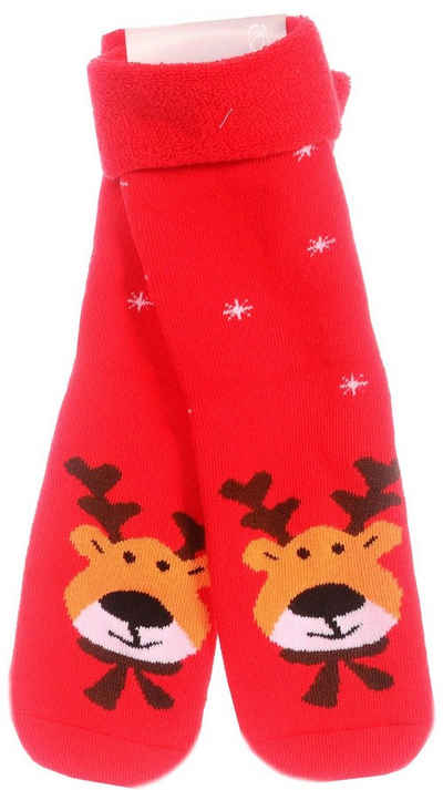 Martinex Thermosocken Socken für Kinder und Erwachsene warme Weihnachtssocken 39 42
