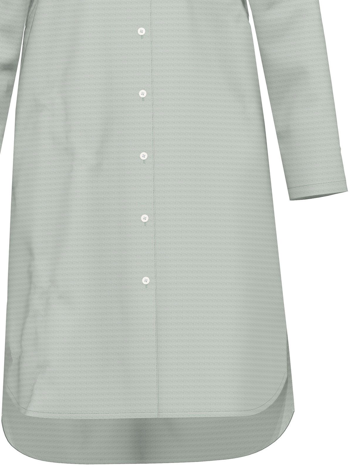 Seidensticker schwarze Rose Nachthemd Damen Nachthemd lang (Stück, 1-tlg) Hautfreundlich, durchgängige Knopfleiste, comfort fit, Uni, Modal