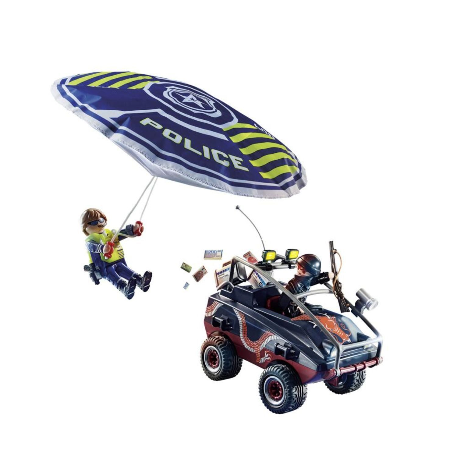 Playmobil® Spielfigur 4x Playmobil City Action Polizei 50er Set Zubehör Babys Kinder Spielen