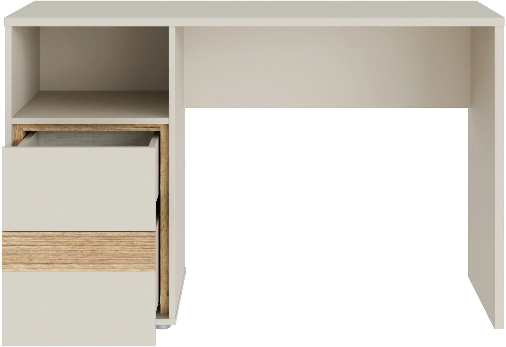 FORTE Schreibtisch, B/H/T 119,7/75,7/50,2