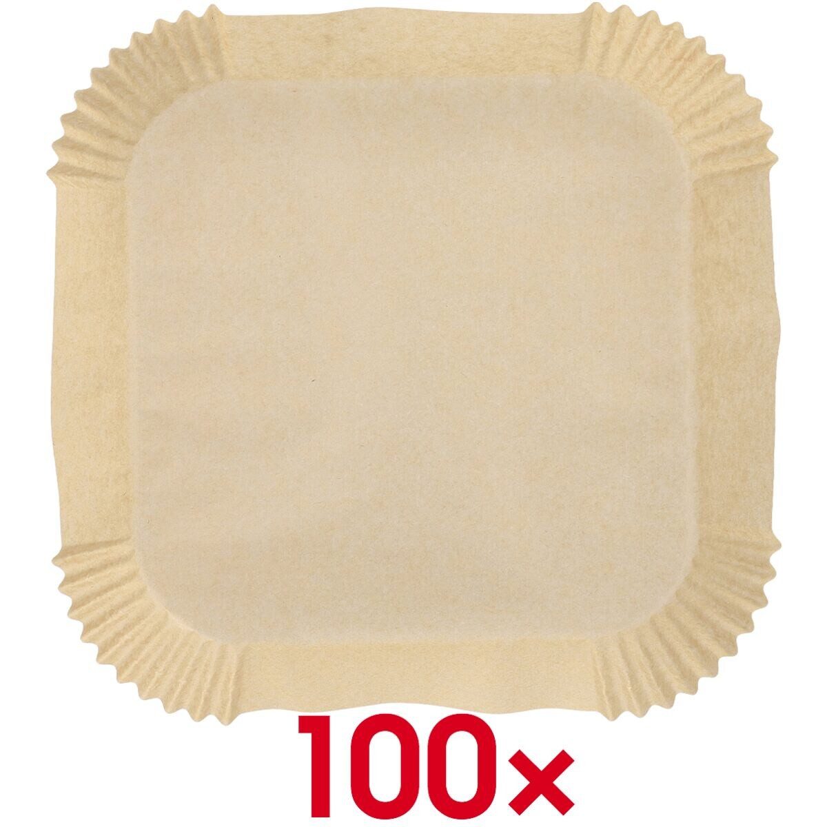 PAPSTAR Backpapier, 20x20 cm, für Airfryer