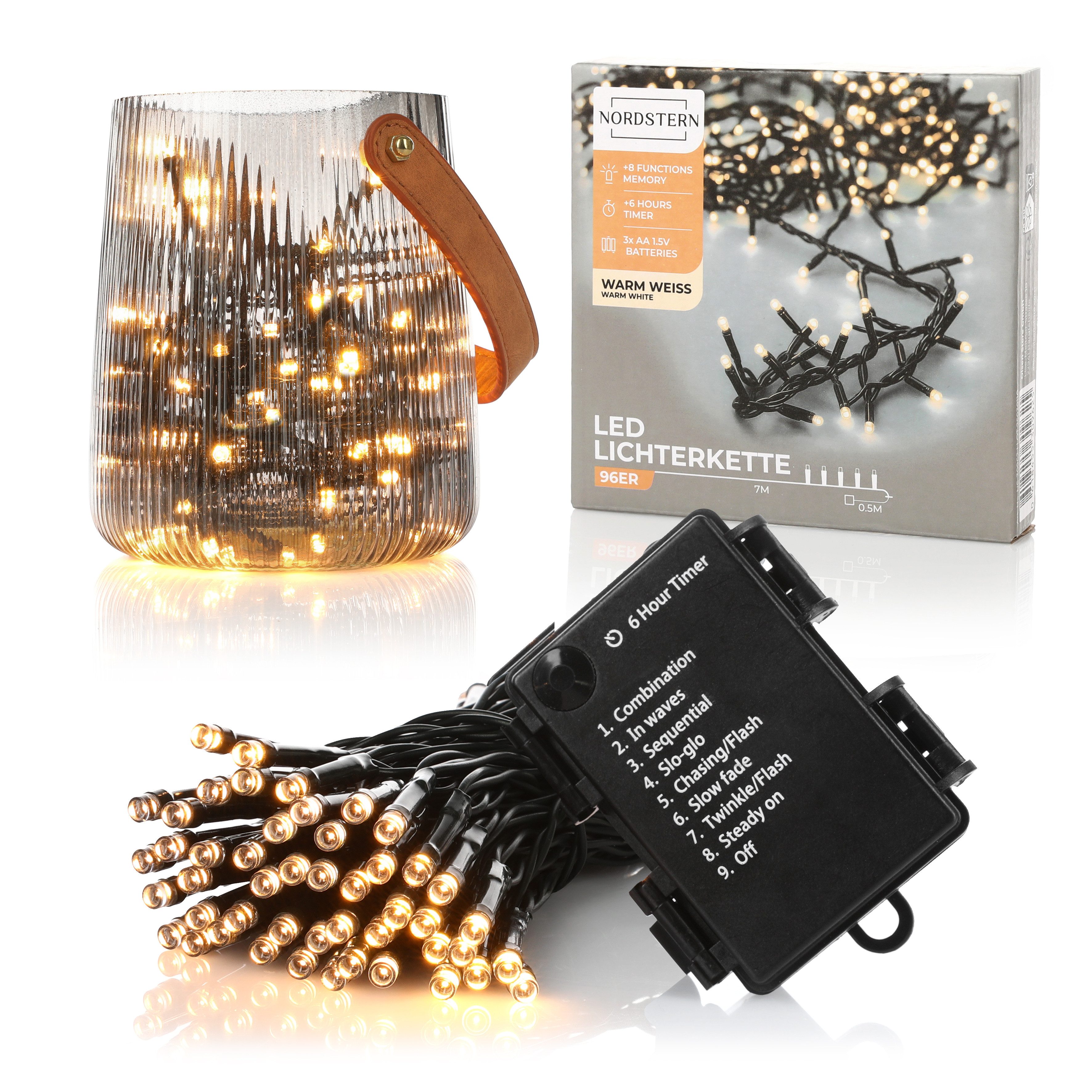 Nordstern LED-Lichterkette WarmWeiß von 24 bis 1.200 LED Weihnachtsdeko für günstig online kaufen
