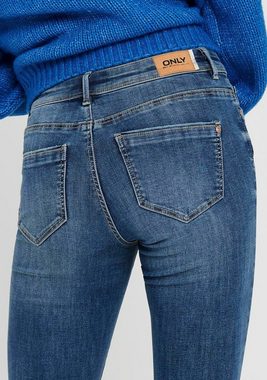 ONLY Skinny-fit-Jeans ONLWAUW mit leichten Destroyed Effekten