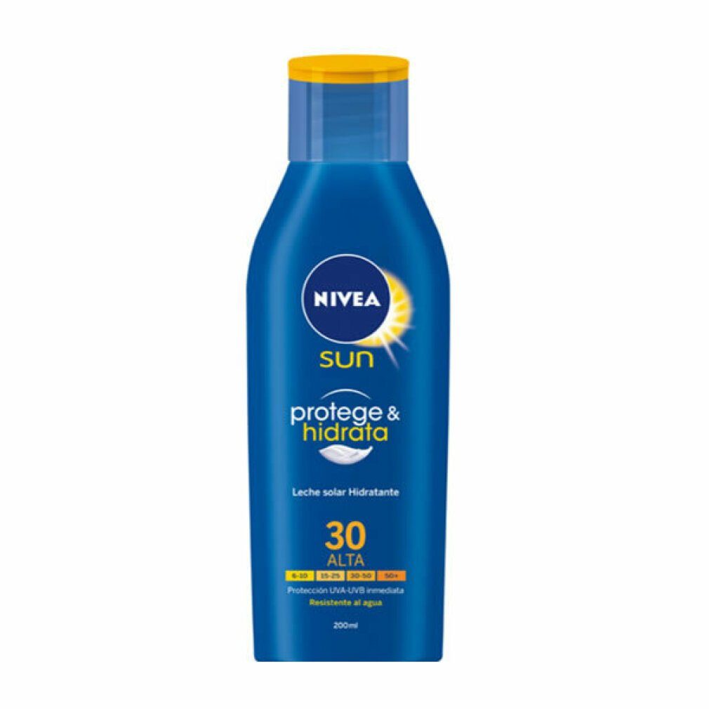 Nivea Sonnenschutzcreme Sun Schutz Und Pflege Sonnenmilch Spf30 200ml