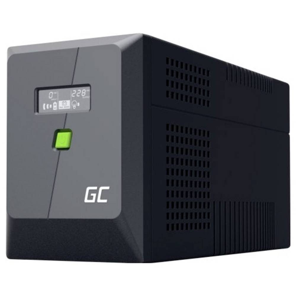 Green Cell USV-Anlage UPS USV 1500 VA GC-UPSLM900, LC-Display