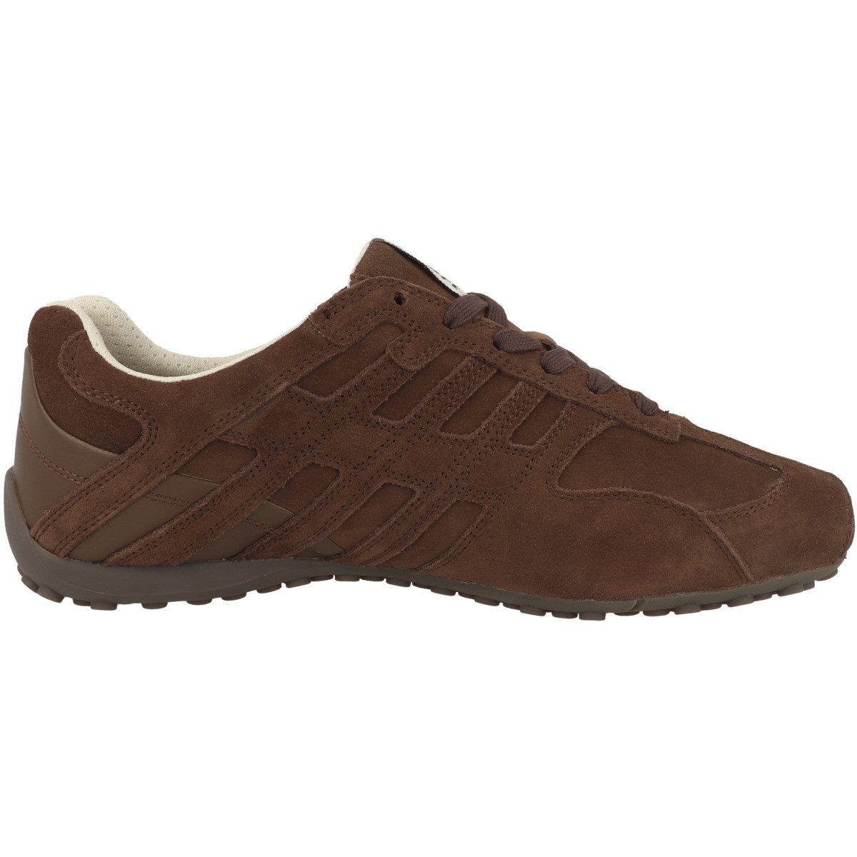 Geox U Snake A Herren Sneaker Turnschuhe, Sportschuhe, Freizeitschuhe, Halbschuhe, Schnürschuhe
