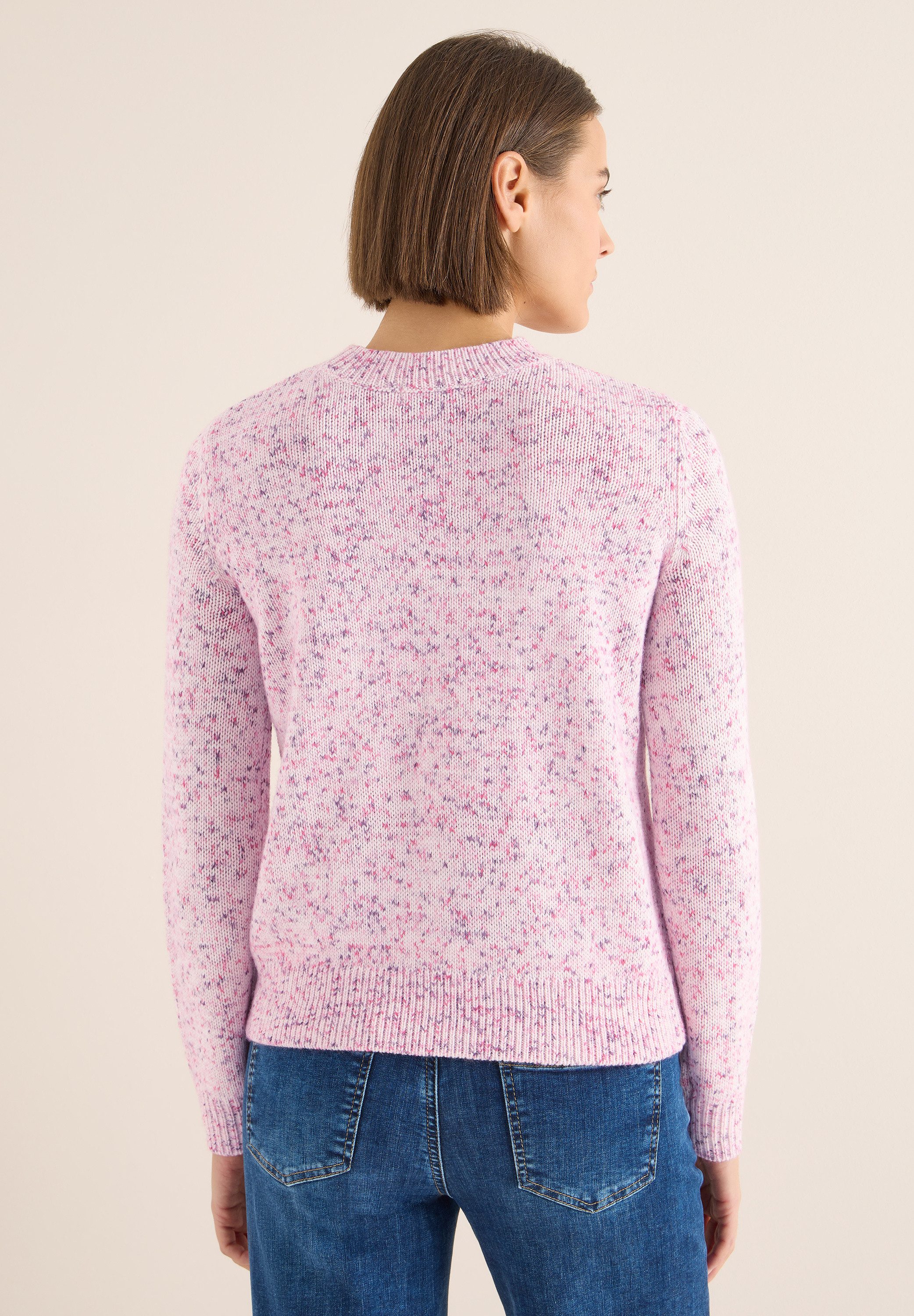 CECIL Strickpullover mit Rundhalsausschnitt