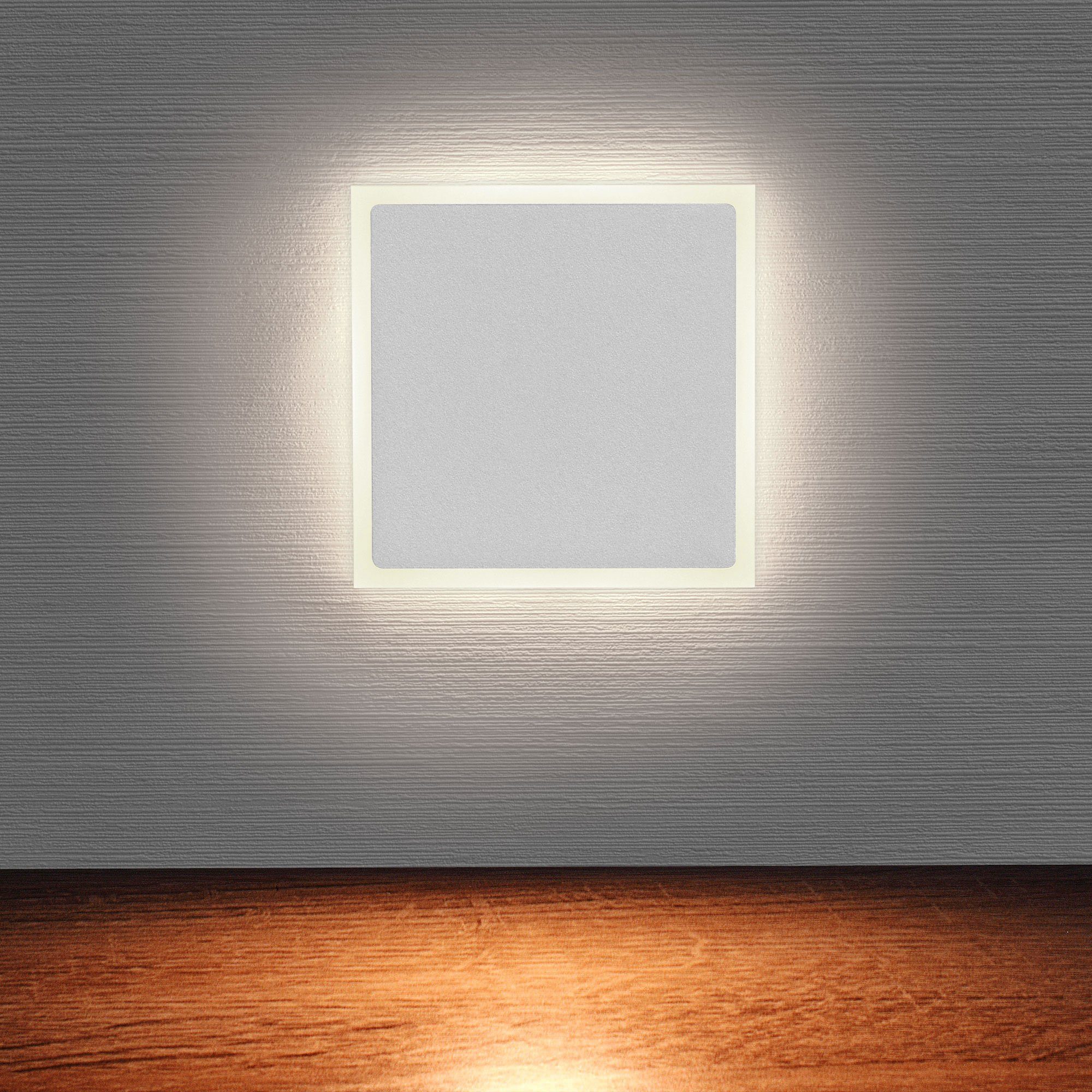 Maxkomfort LED Wandstrahler 6109, LED fest integriert, 300K, Warmweiß, Treppenbeleuchtung