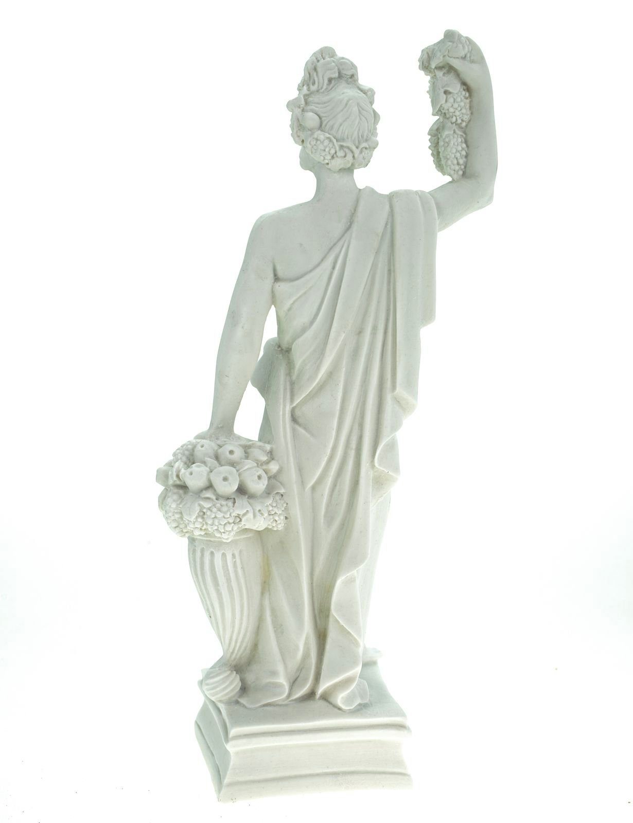 des Kremers Deko Dekofigur Schatzkiste Weins Dionysos Alabaster Gott 25cm Figur