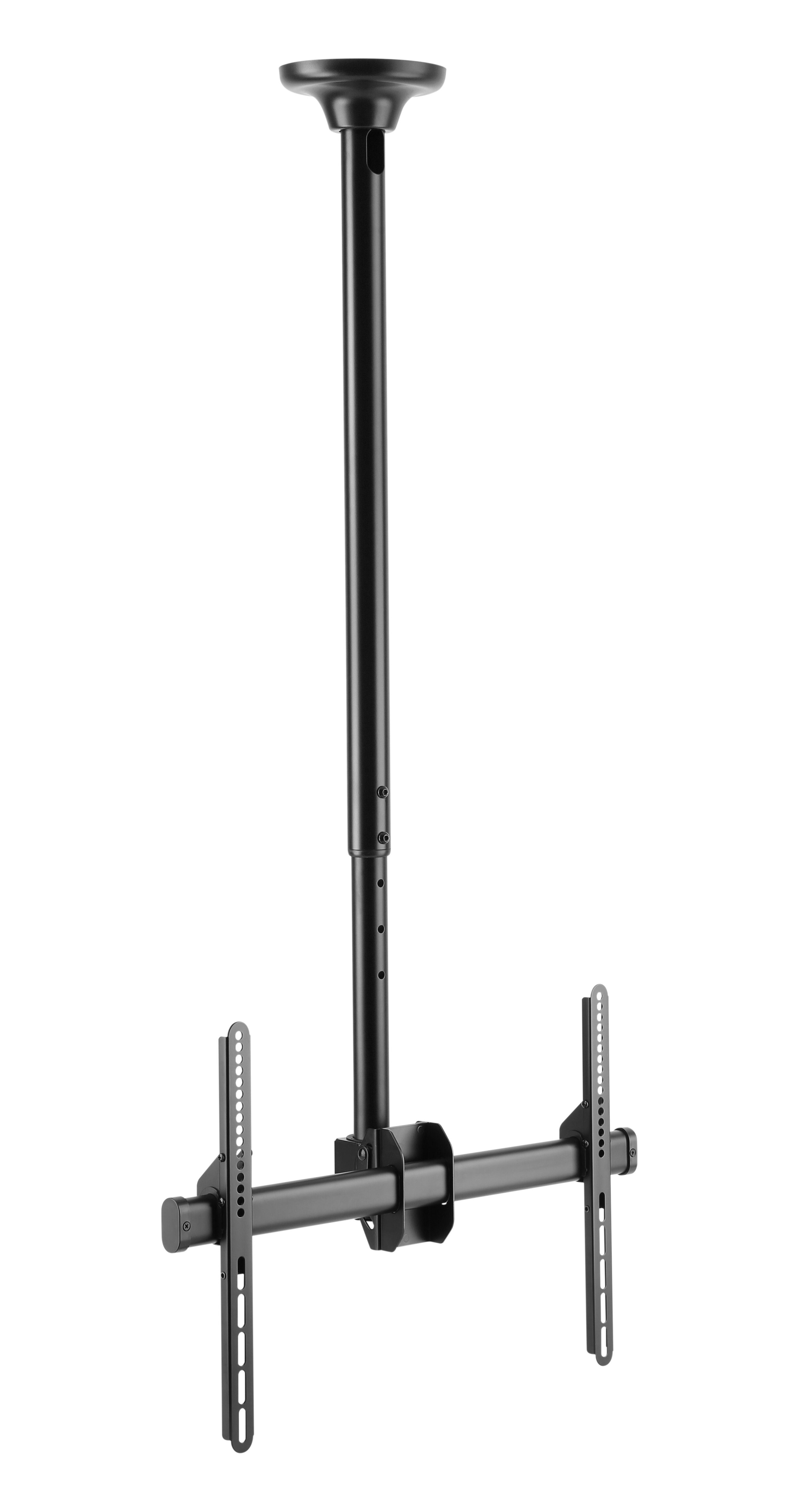 HALTERUNGSPROFI TV-Deckenhalterung DH6002L, (bis 70,00 Zoll, Neigbar, Drehbar, Höhenvestellbar, extra lang)