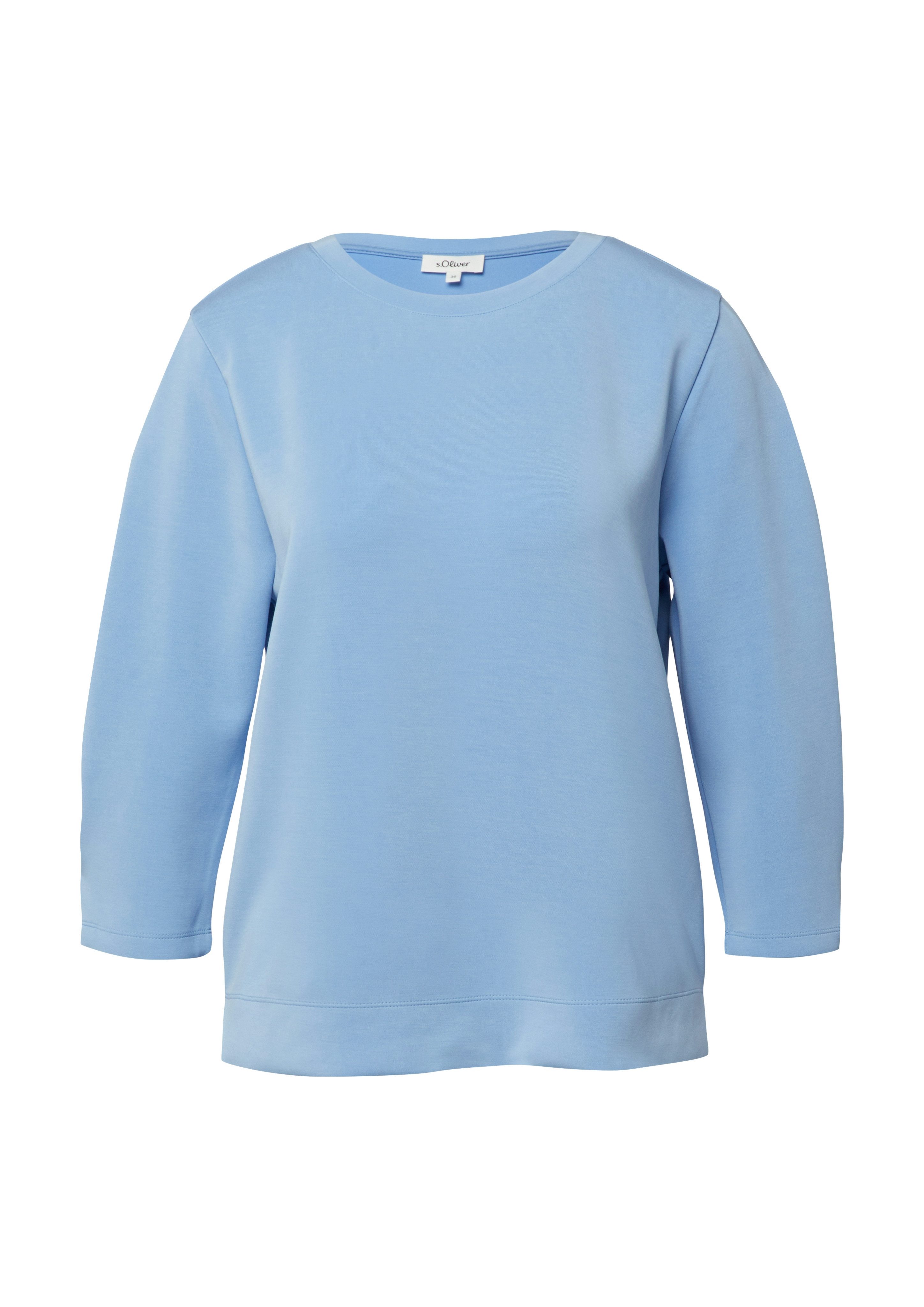 s.Oliver Sweatshirt 3/3-Arm mit Stretch