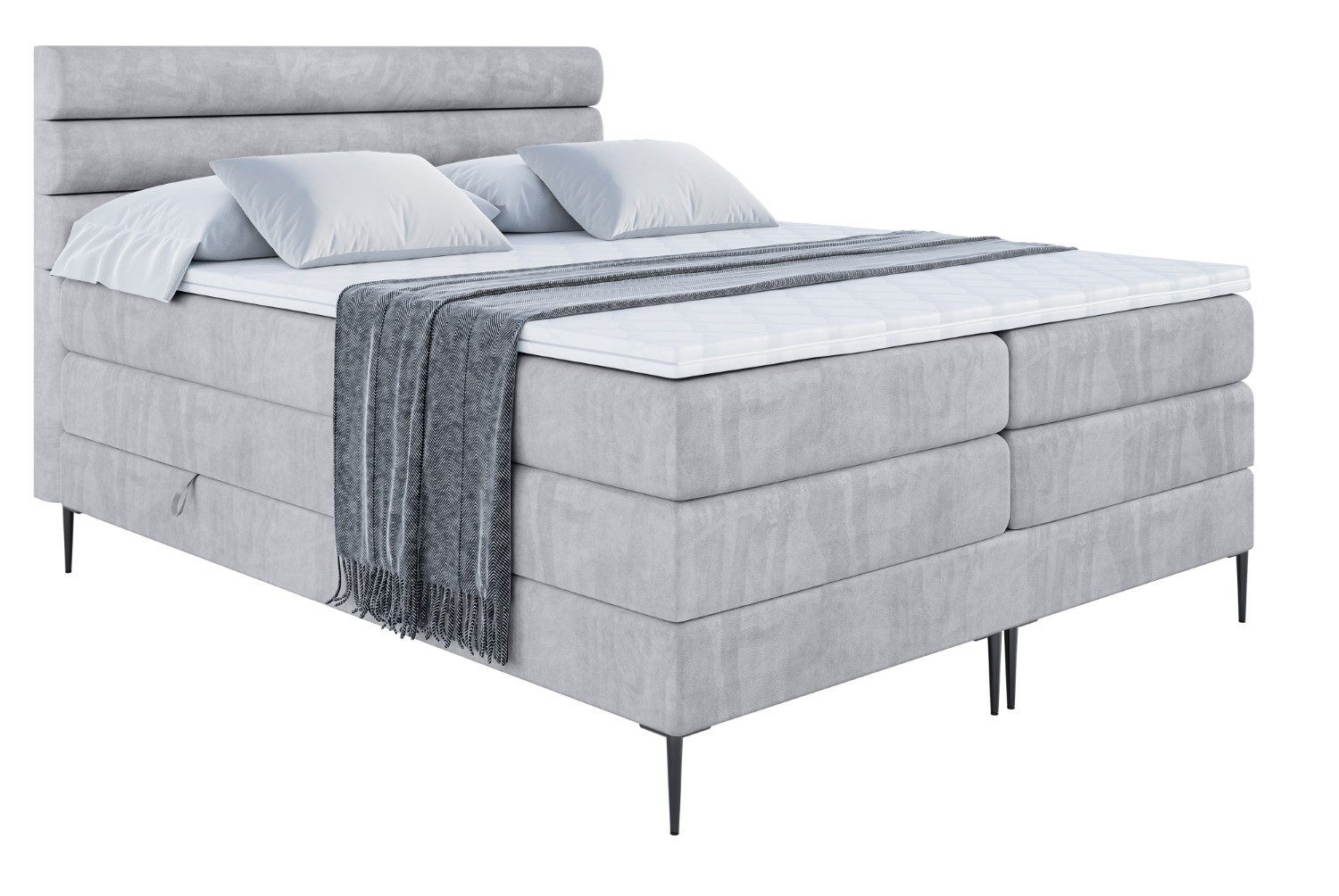 ALTDECOR Boxspringbett CELESTIA-F KING (Multipocket-Matratze H4, günstig online kaufen