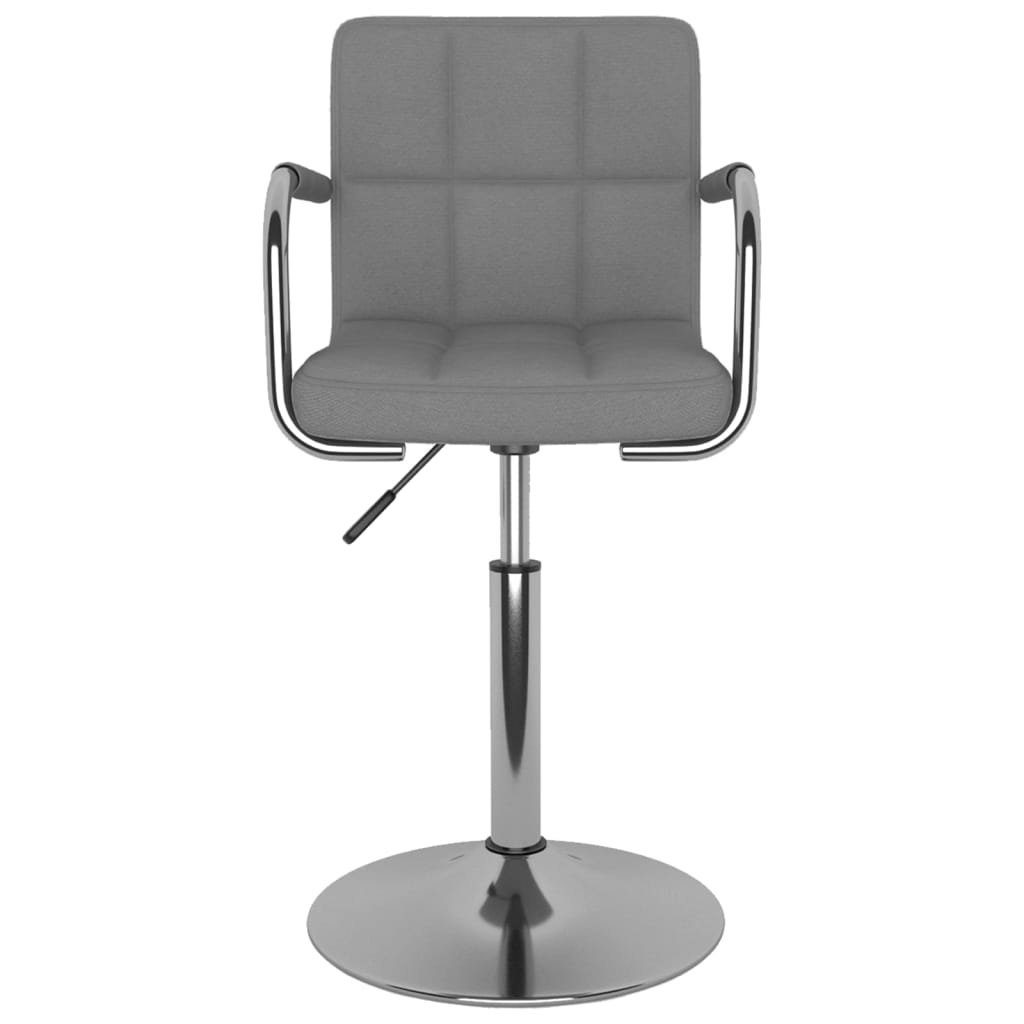 vidaXL Barhocker Barhocker Hellgrau Stoff (1 günstig online kaufen