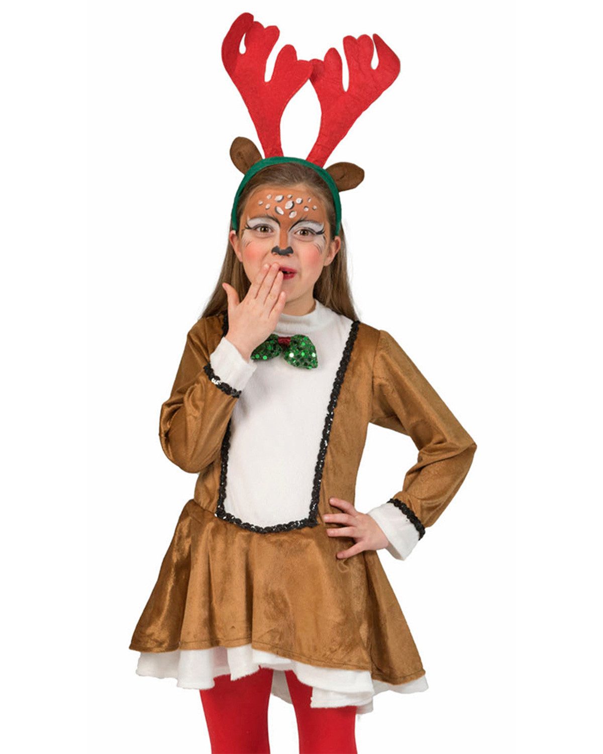 Kostüm Rentier 'Renda' Kostüm für Mädchen, Weihnachtsko