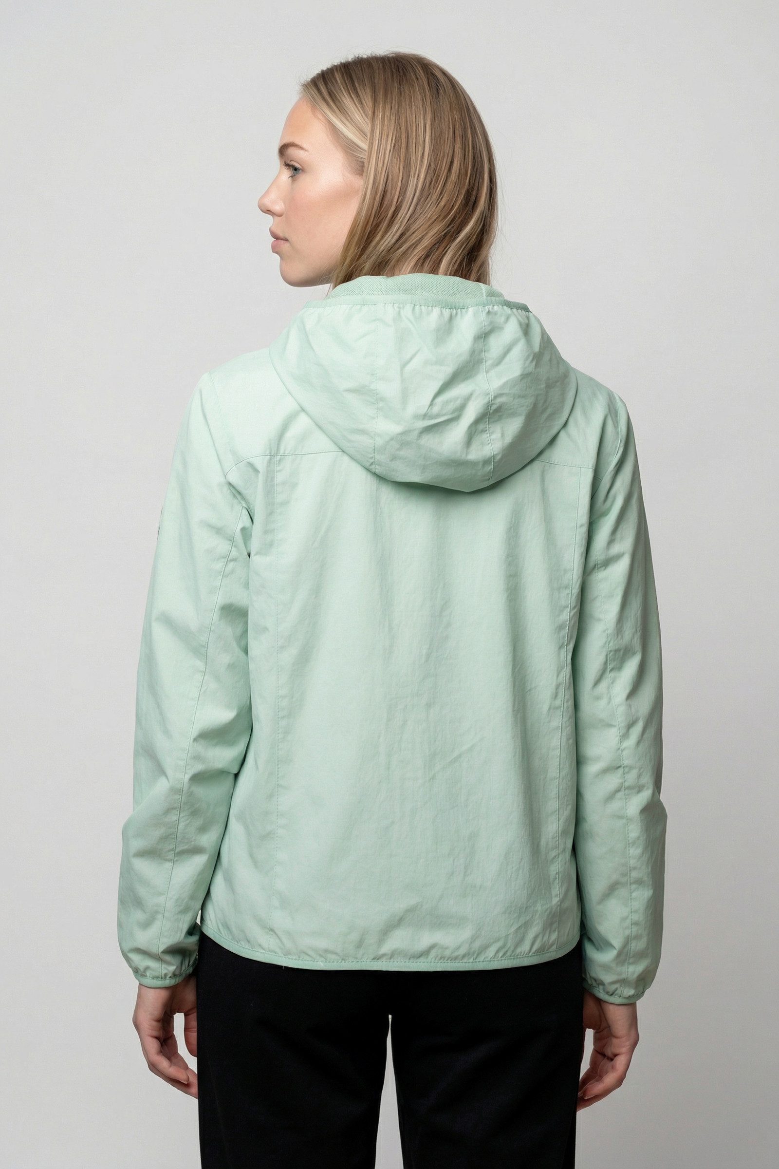 Alife & Kickin Sommerjacke Damen SolveidAK A Übergangsjacke, Jacke leichte Übergangsjacke mit Kapuze aus recyceltem Materialmix