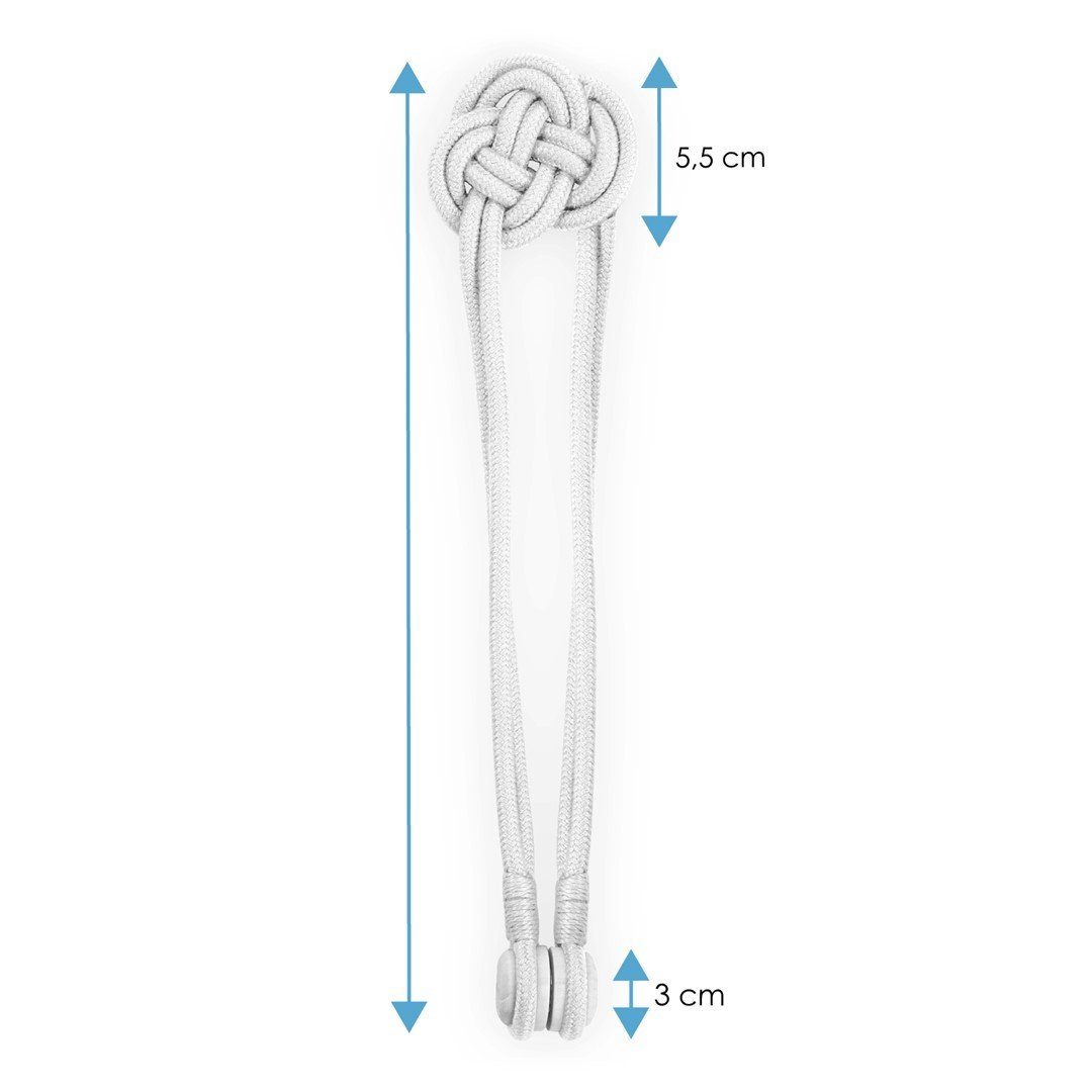 AmeliaHome Raffhalter Vorhang Gardinen Halter Raffhalter Magnetverschluss A günstig online kaufen