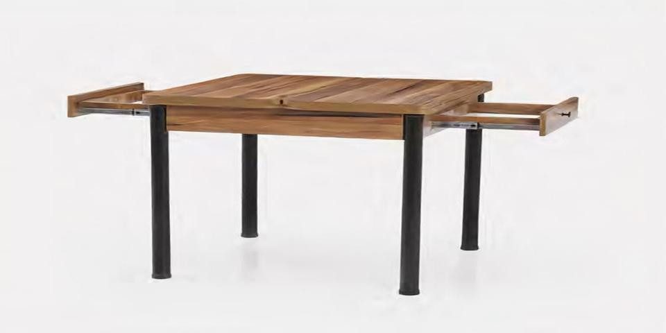 JVmoebel Esstisch Ausziehbarer quadratischer Holztisch für Küche und Esszimmer (1-St., Esstisch), Made in Europa