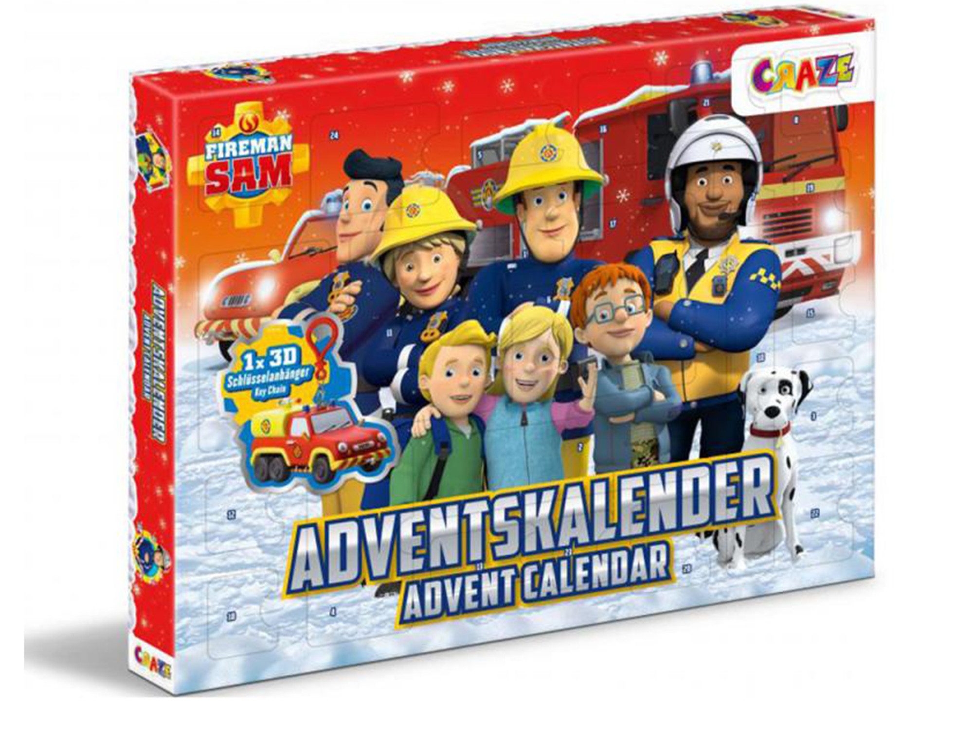 Fireman Sam Spielzeug-Adventskalender Fireman Sam Adventskalender günstig online kaufen
