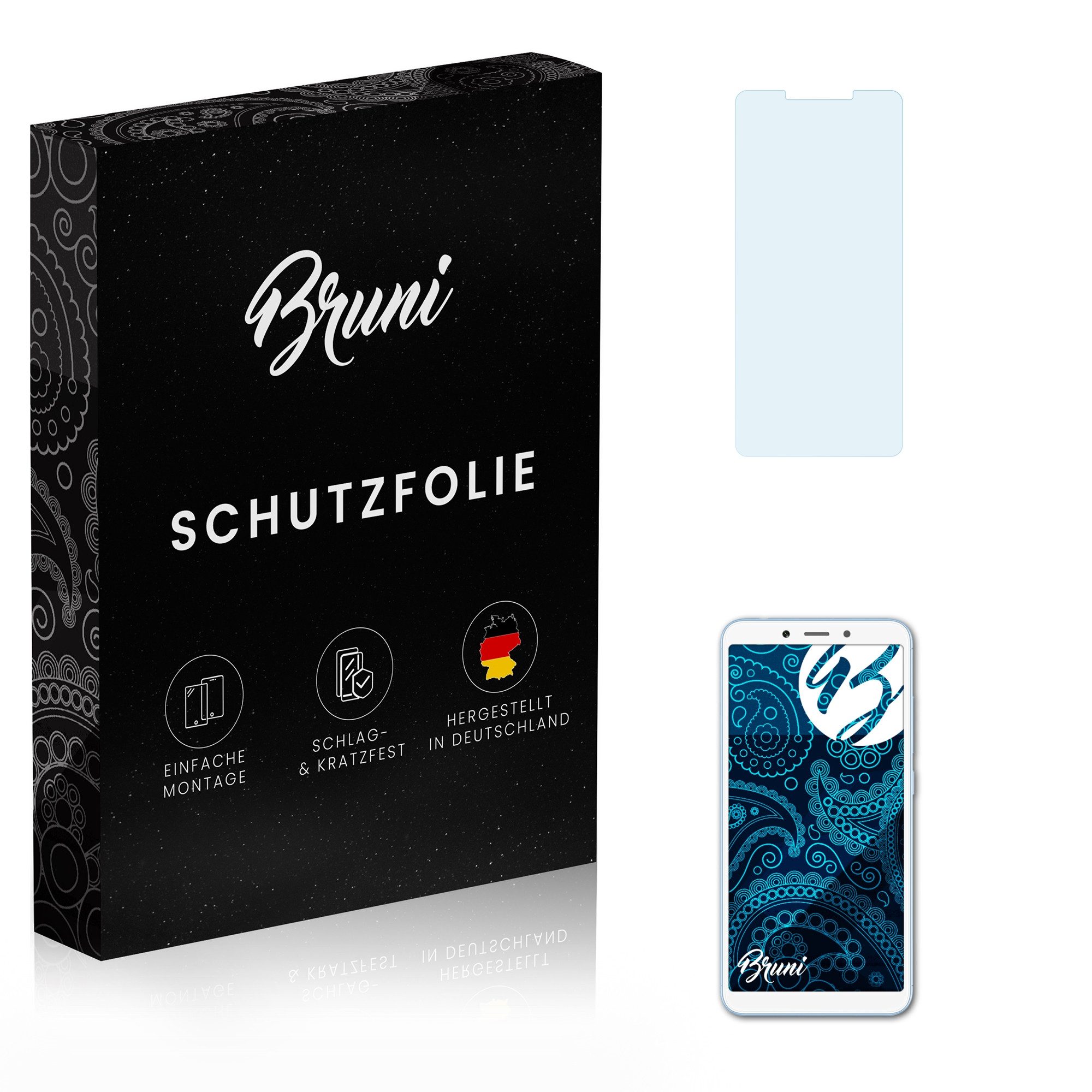 Schutzfolie Glasklare Displayschutzfolie für Xiaomi Redmi 6A