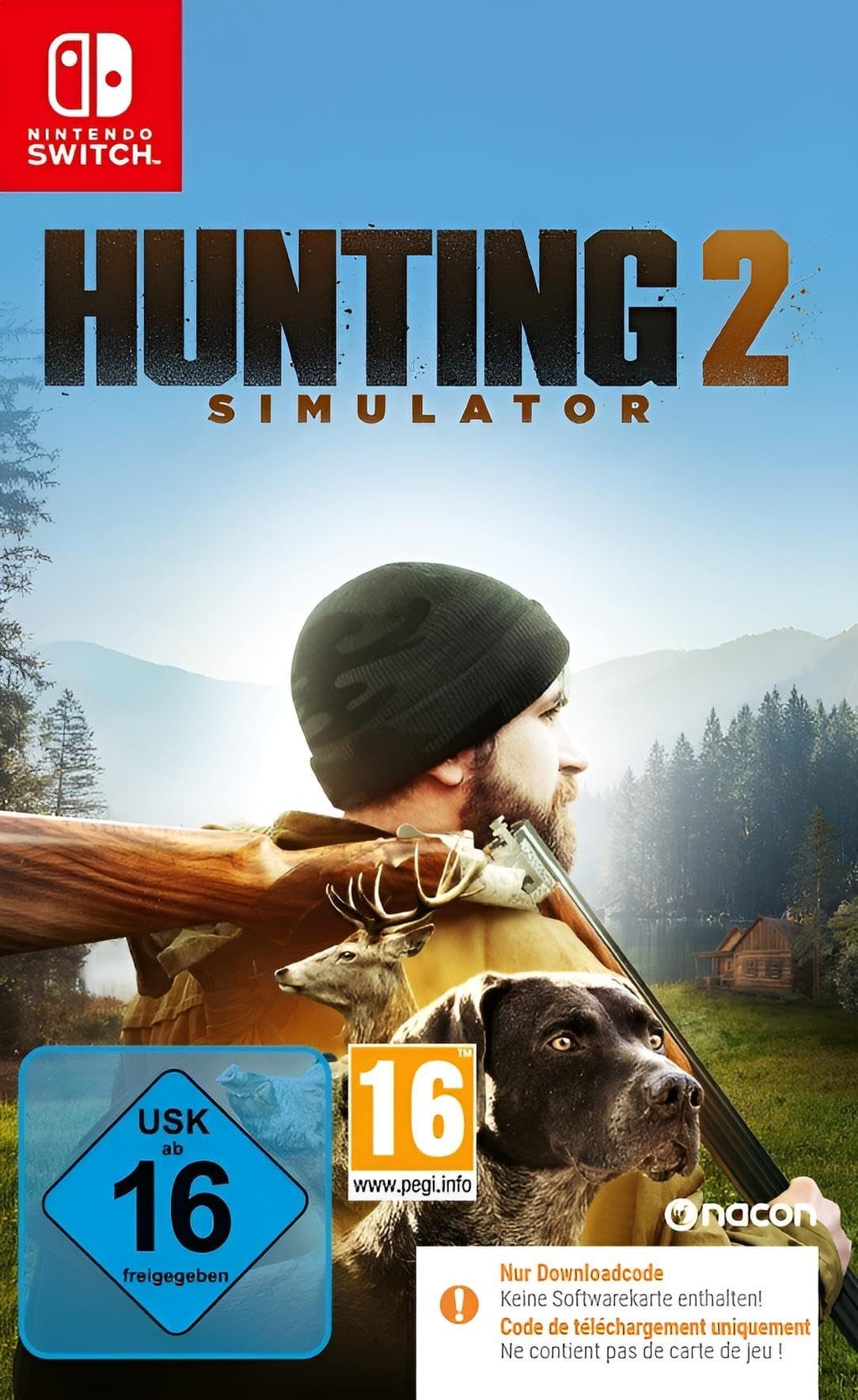 Hunting Simulator 2 - der Jagd Simulator für Nintendo Switch - Code (Code in a Box), Nintendo Switch