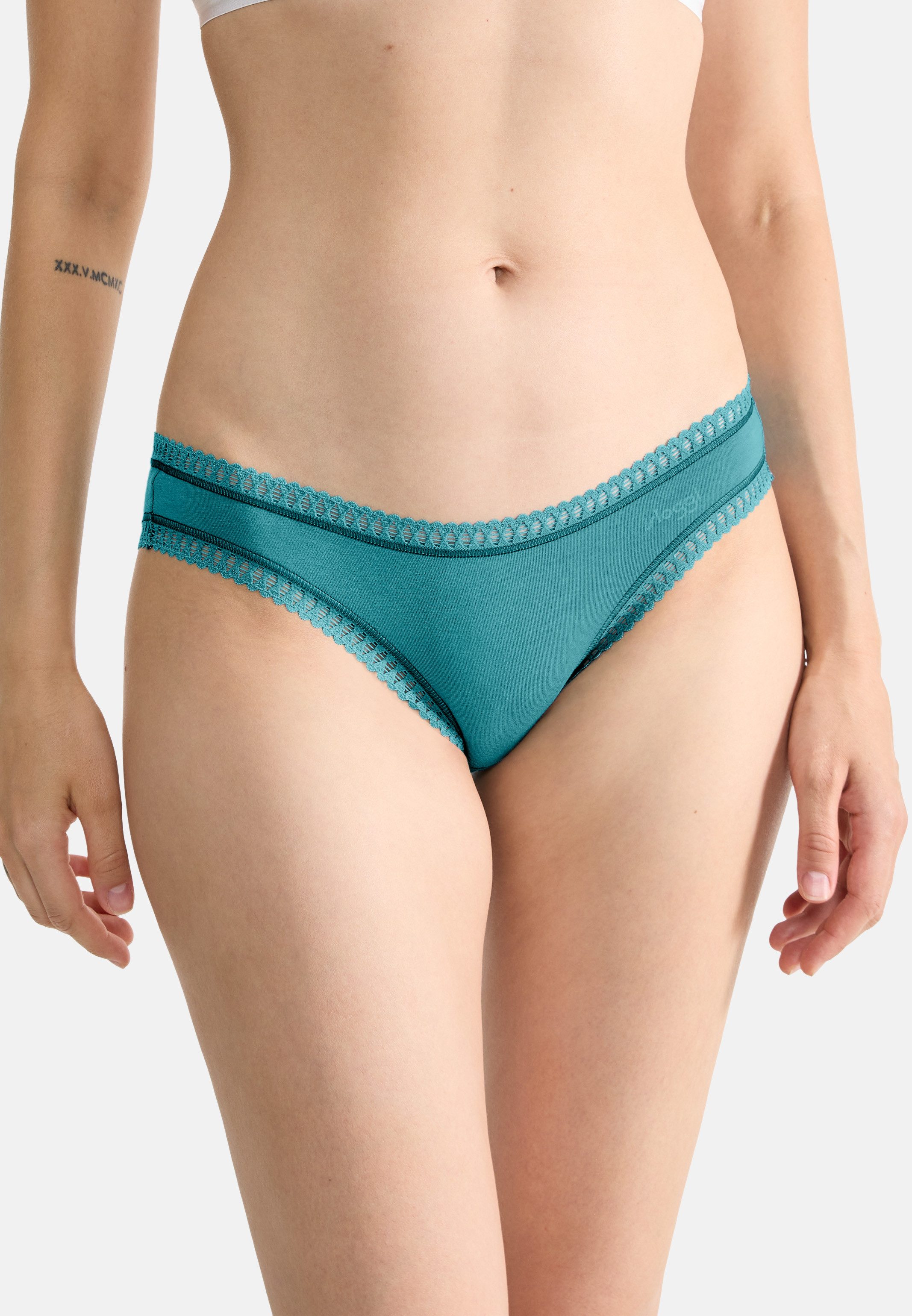 sloggi Minislip "GO Crush" 3er Pack, dehnbare Spitzendetails, uni, gemuster günstig online kaufen