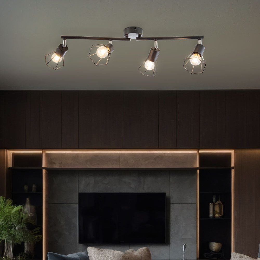 NOWA LED Deckenleuchte, Leuchtmittel nicht inklusive, Deckenleuchte Spotlei günstig online kaufen