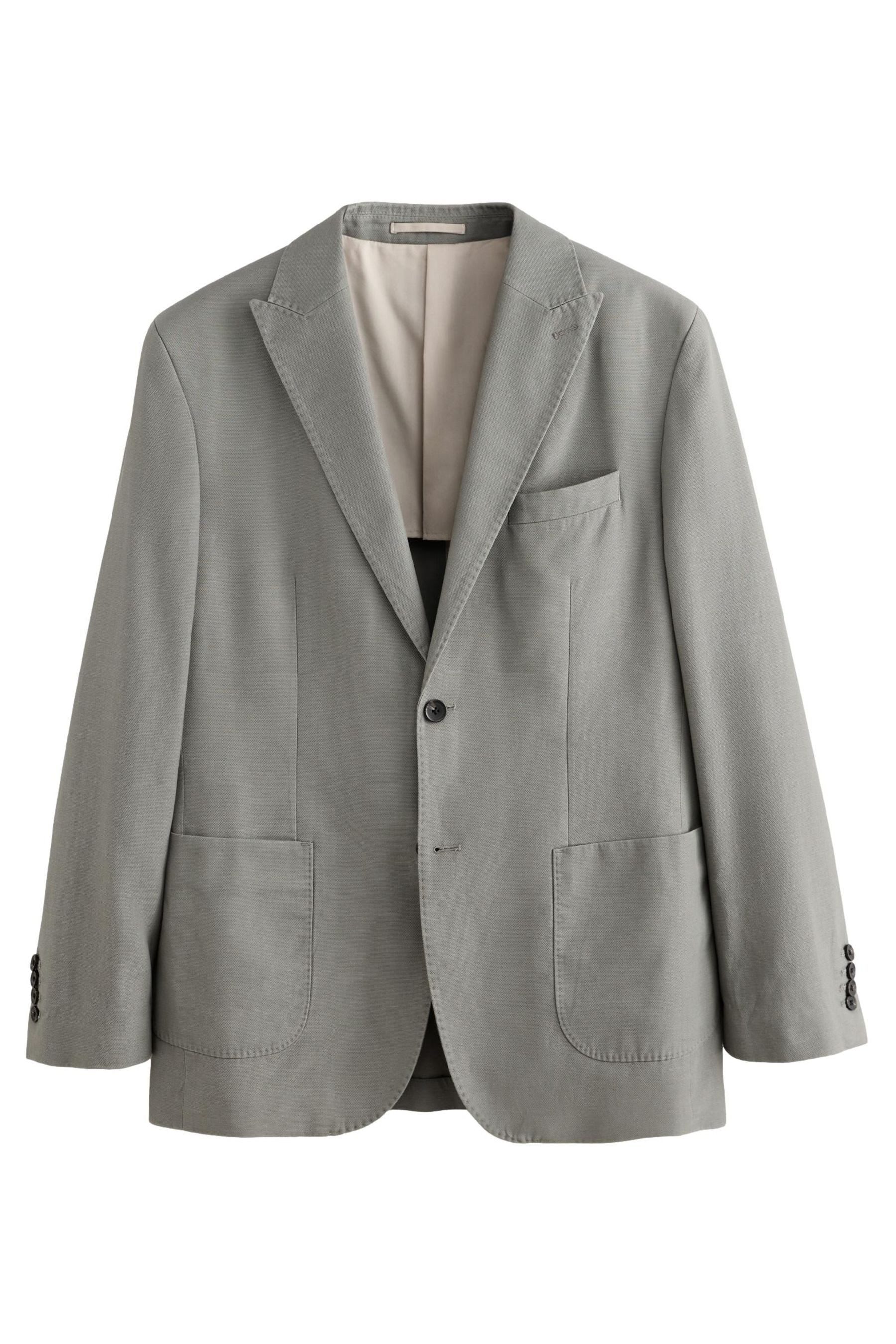 Next Jackenblazer N. Premium Strukturierter Slim Fit Blazer (1-tlg)