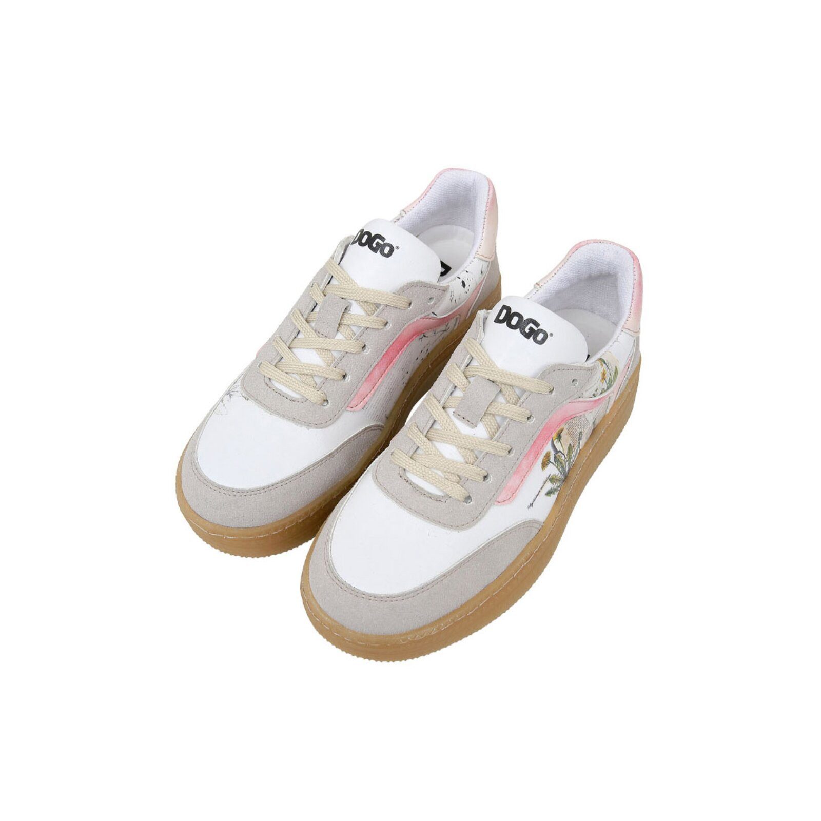 DOGO Monet Low-Top Sneaker Botanical Notes Damen Sneaker Sneaker Handgefertigt