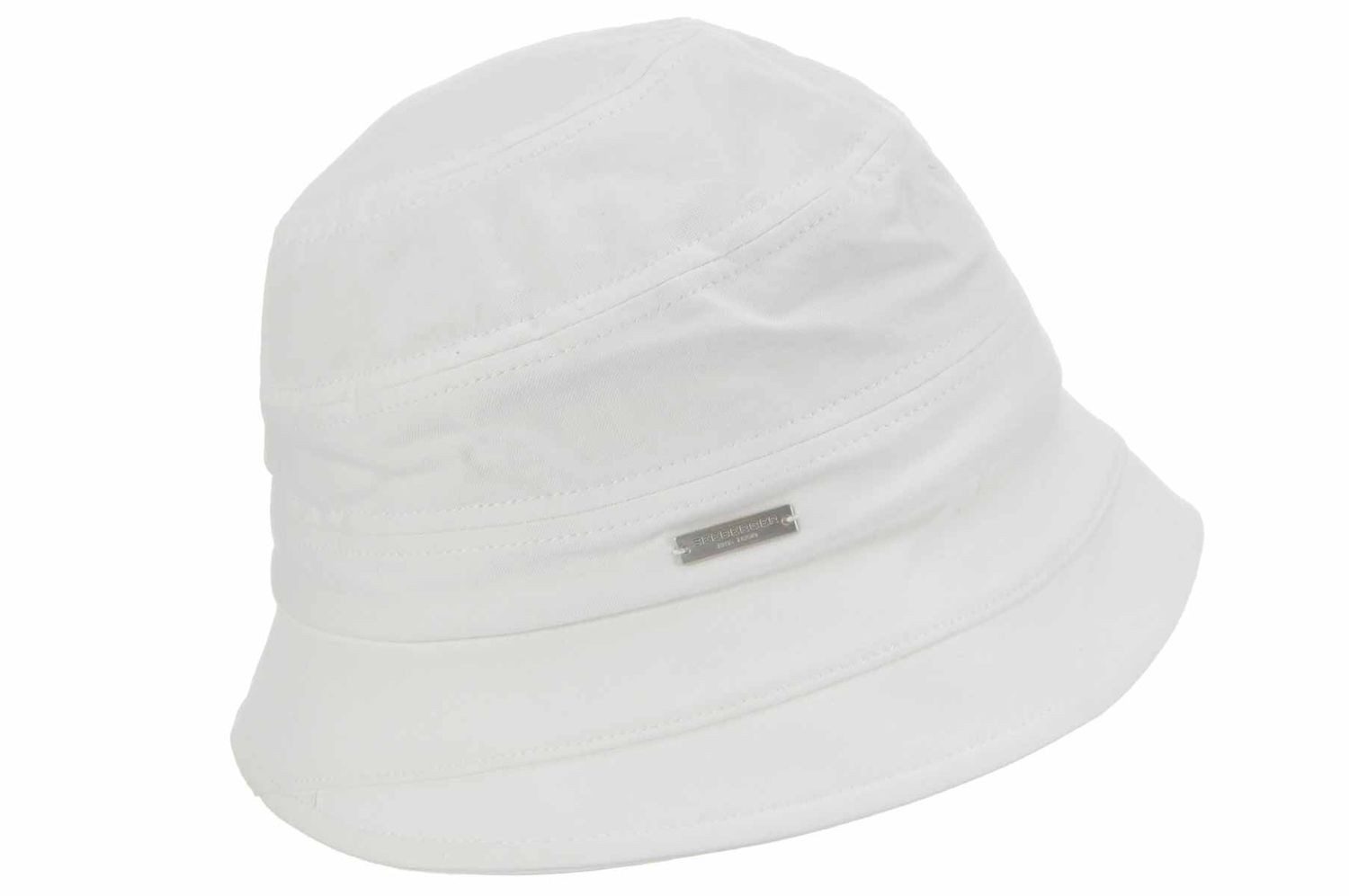 Seeberger Fischerhut Modischer Sommer Bucket Stoffhut 100% Baumwolle